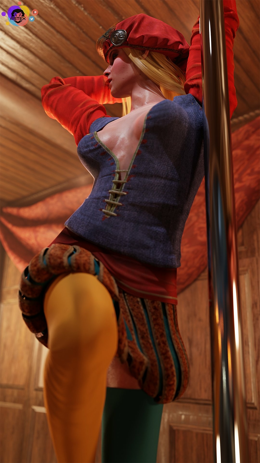 Priscilla. Striptease💃 The Witcher Priscilla Boobs Big boobs Big Tits Tits Ass Cake Sexy Horny Face Horny 3d Porn 2