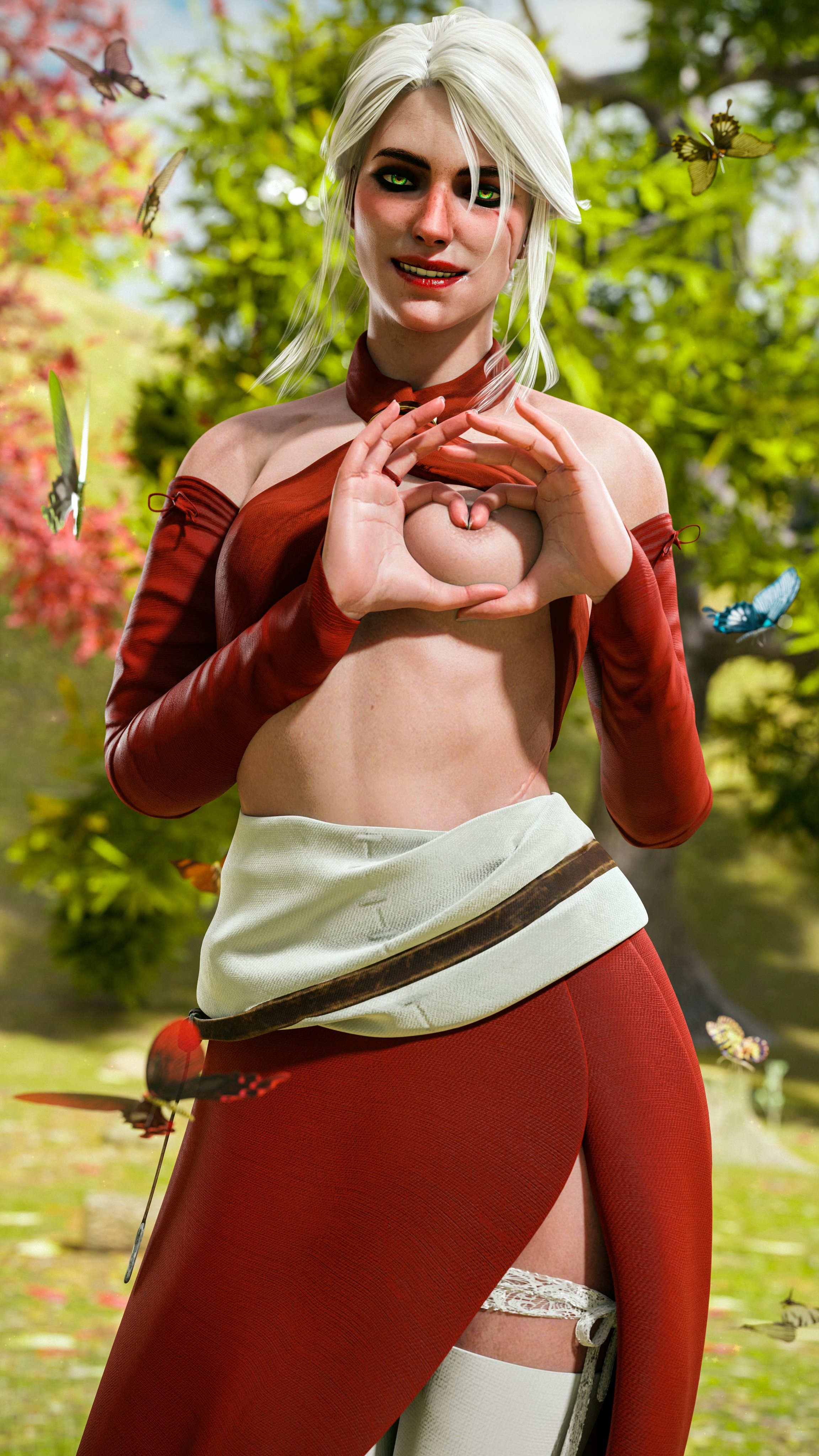 I will continue to please you!😉 The Witcher Ciri (The Witcher) Nipples Boobs Big boobs Big Tits Tits Ass Cake Sexy Horny Face Horny 3d Porn 3