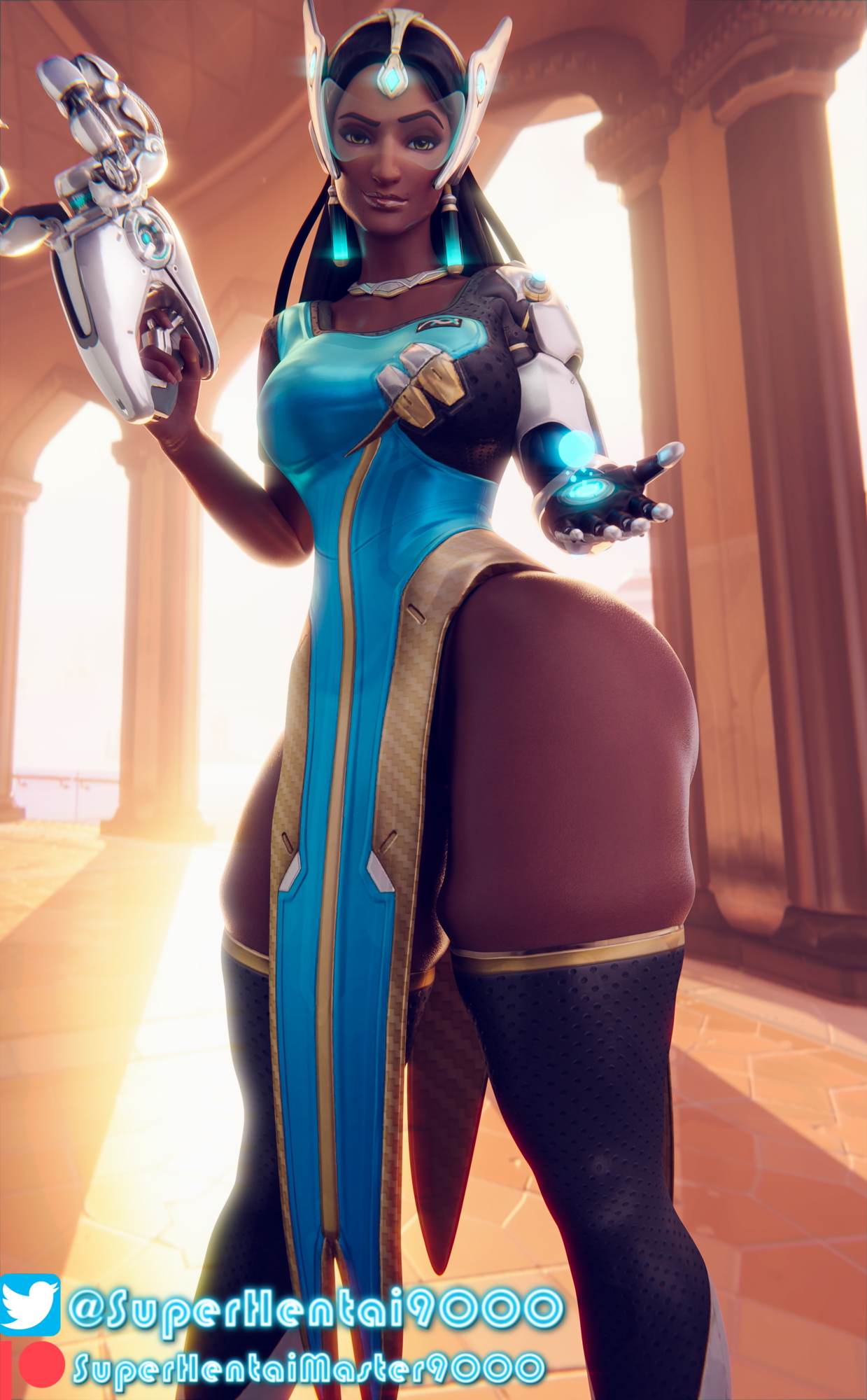 Symmetra Pinup Overwatch Symmetra 
