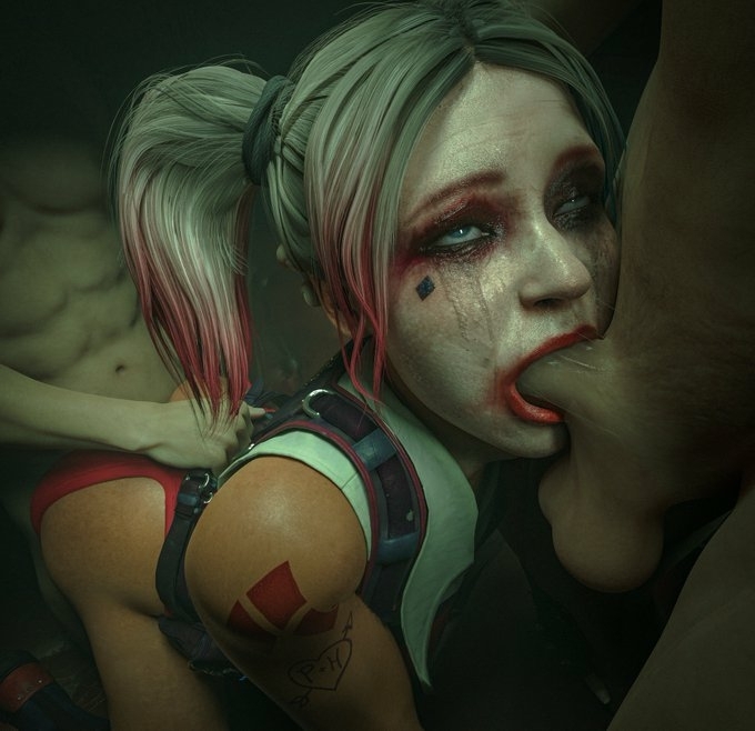 Fun with the Clown Cassie Cage Harley Quinn 