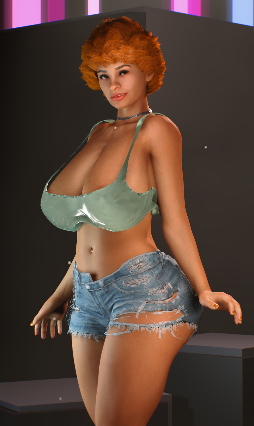 Spice - Pogstyle  Thicc Curvy Model Busty Huge Boobs Futanari Futa Huge Ass Rule34 8