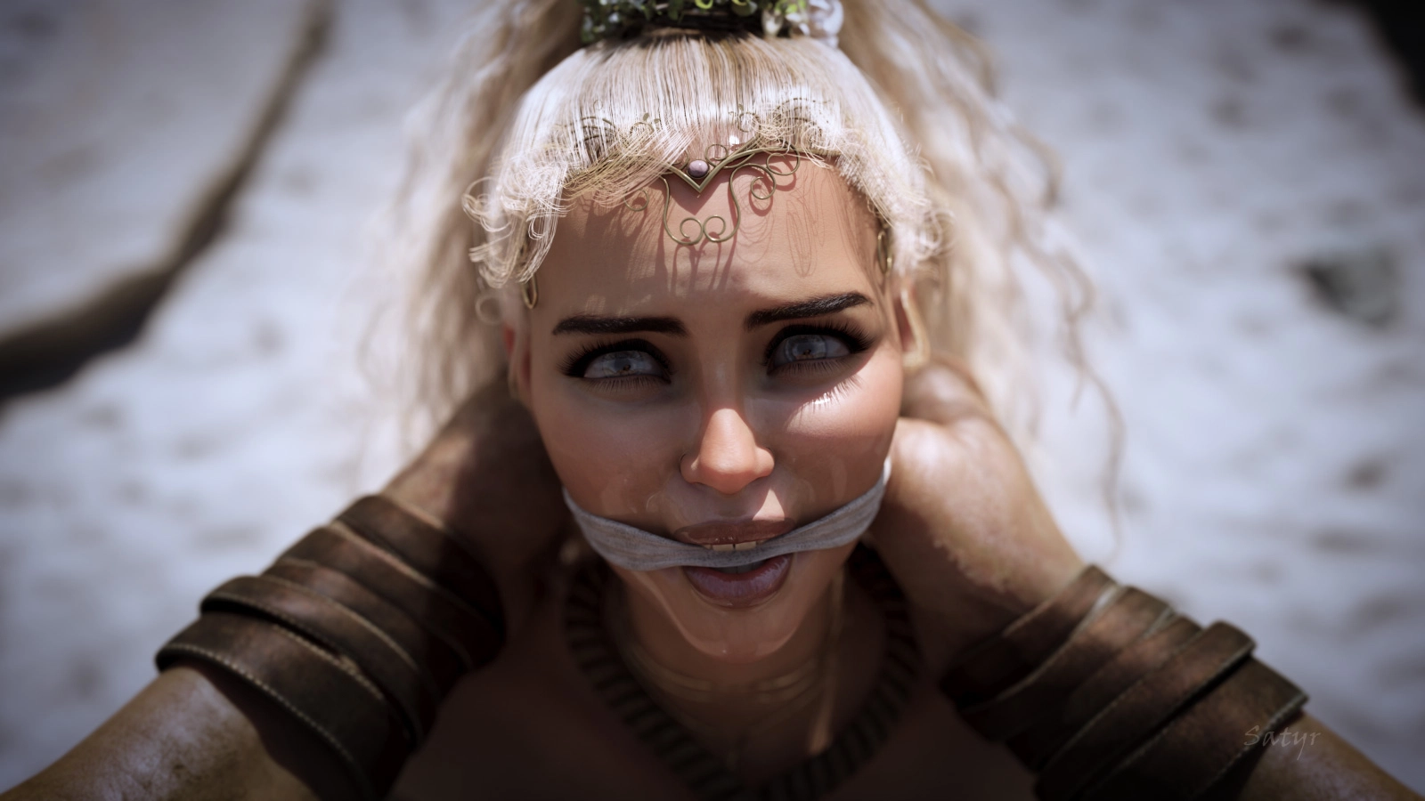 Filled And Quieted  Princess Watersports Pee Pee Drinking Piss Gagged Bdsm Rape 10