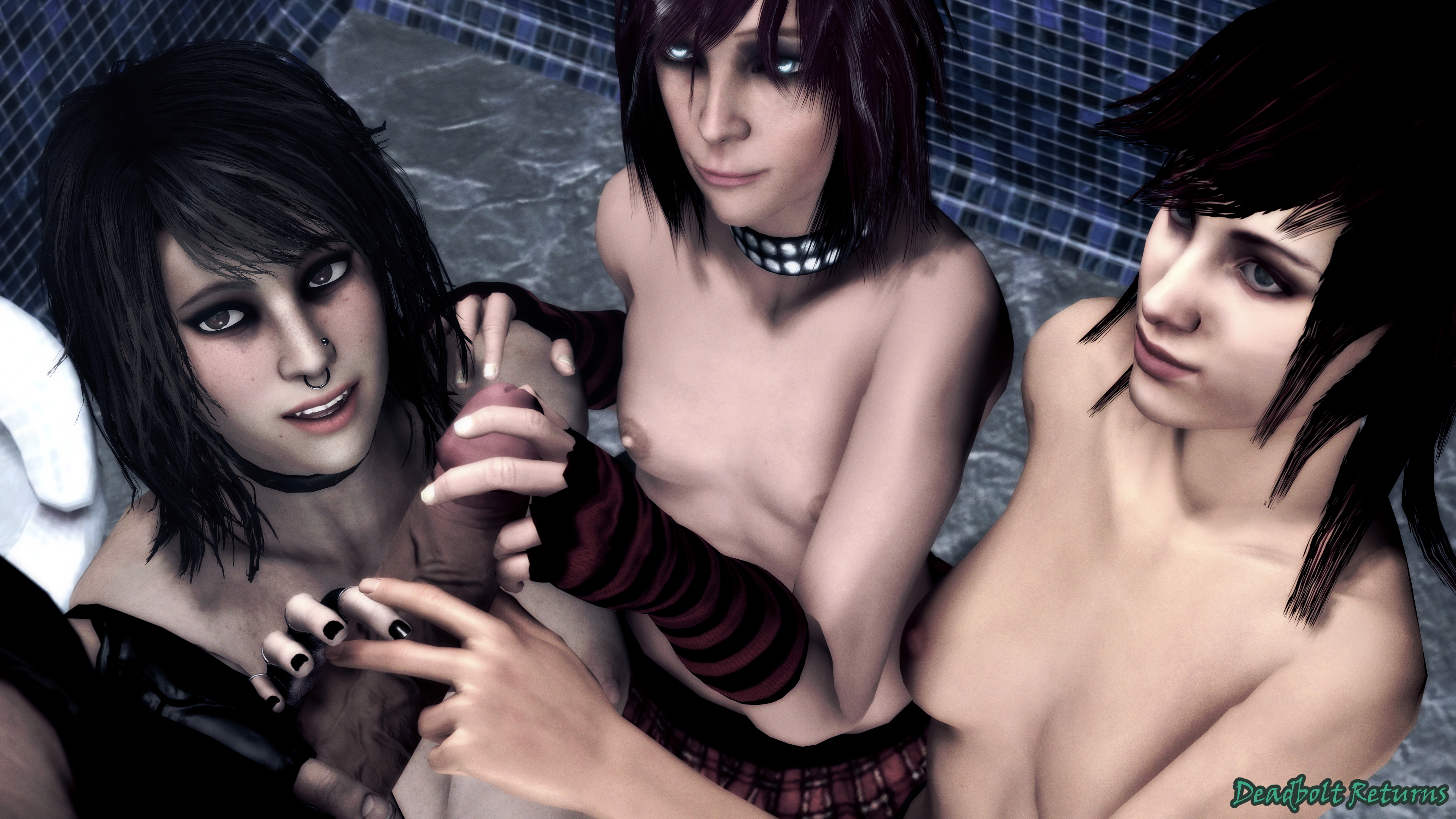 Sextape in Hell - Club Performance and Restroom Fun Heather Morrison Chloe Glidewell Annie Grene Damien Hale Original Sextape In Hell Original Character Original Series Nsfw 3dnsfw 3d Porn 3d Girl Sfm Source Filmmaker 6