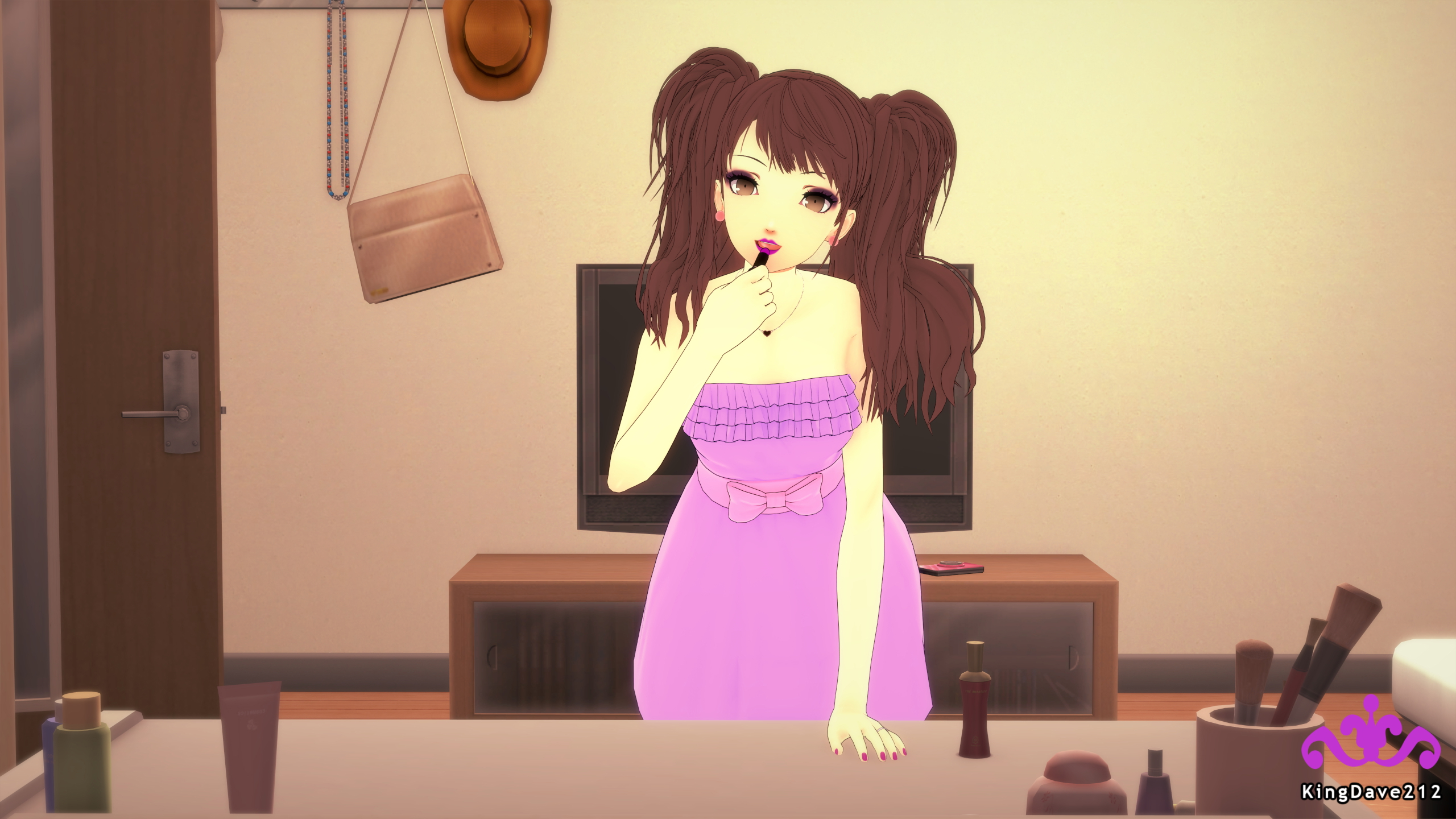 Rise Lipstick Application Persona Persona 4 Rise Kujikawa Lipstick Lingerie 6