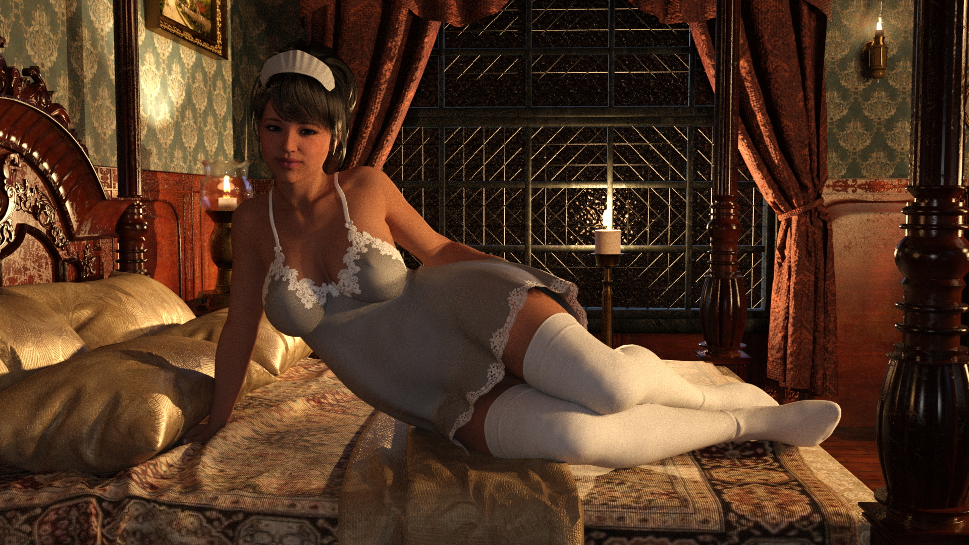 Sally  Nudity Big Boobs Big Ass Big Breasts Big Booty Naked Maid Maid Outfit Maid Uniform