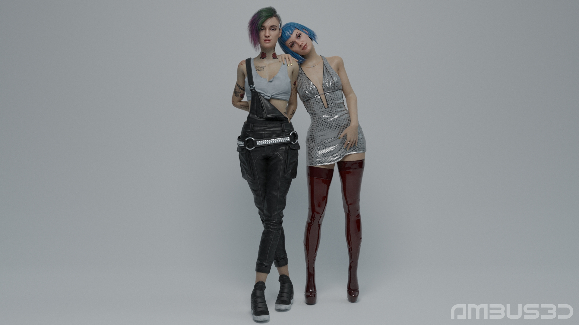 Cute lil pics of the duo. Cyberpunk2077 Judy Alvarez Evelynn Naked Fully Naked Clothed 3d Porn 3dnsfw Nsfw 2