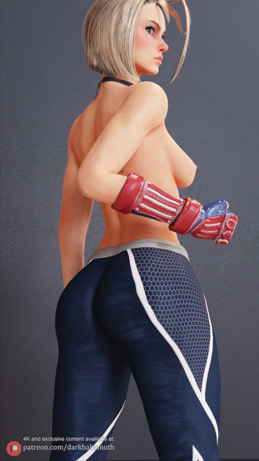 Cammy battle pose. Cammy White Street Fighter 