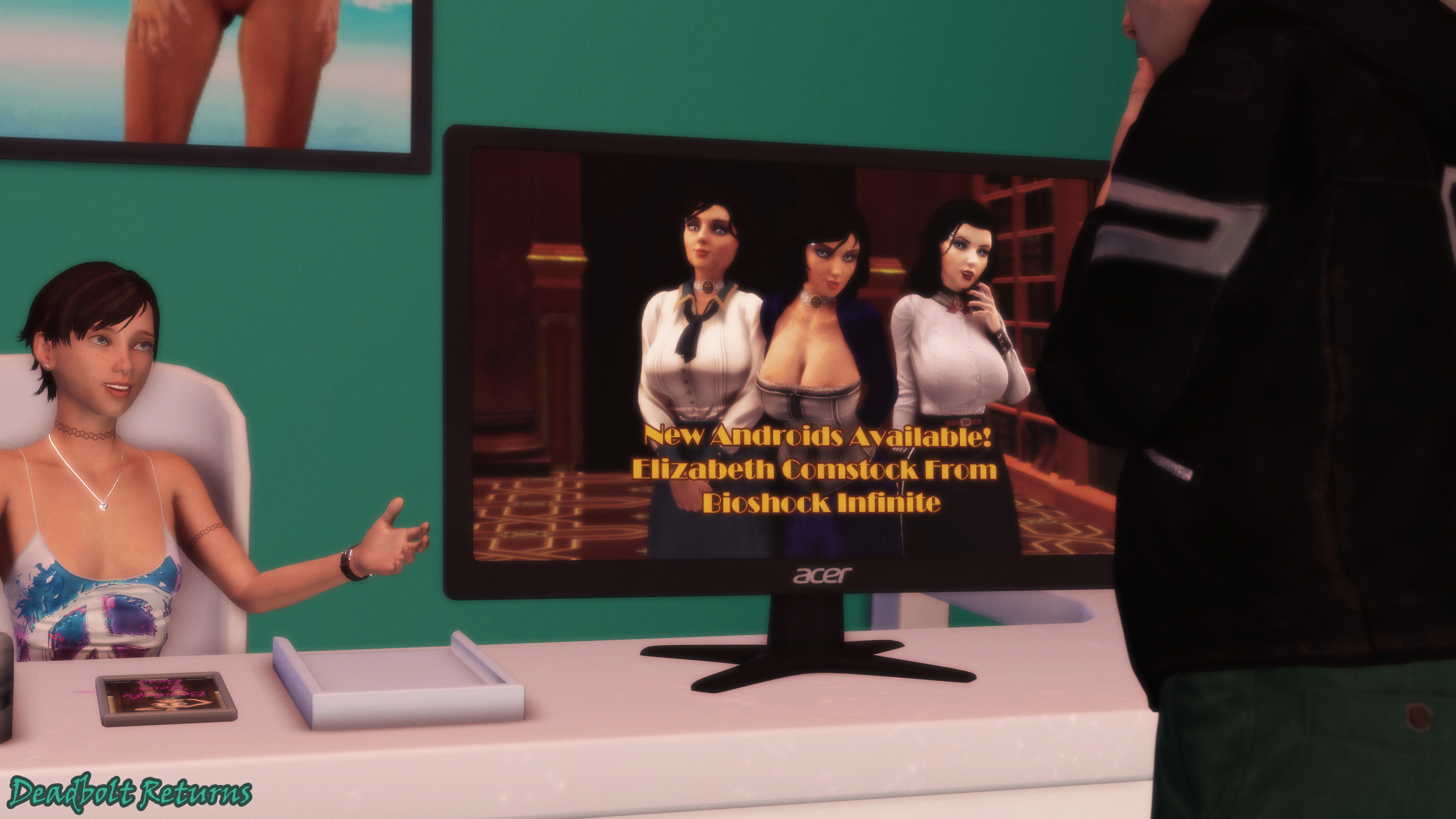 Which Liz would you choose? Elizabeth Elizabeth Comstock Bioshock Bioshock Infinite Deadbolt S Android Brothel 3d Porn 3d Girl 3dnsfw Sfm Source Filmmaker Android