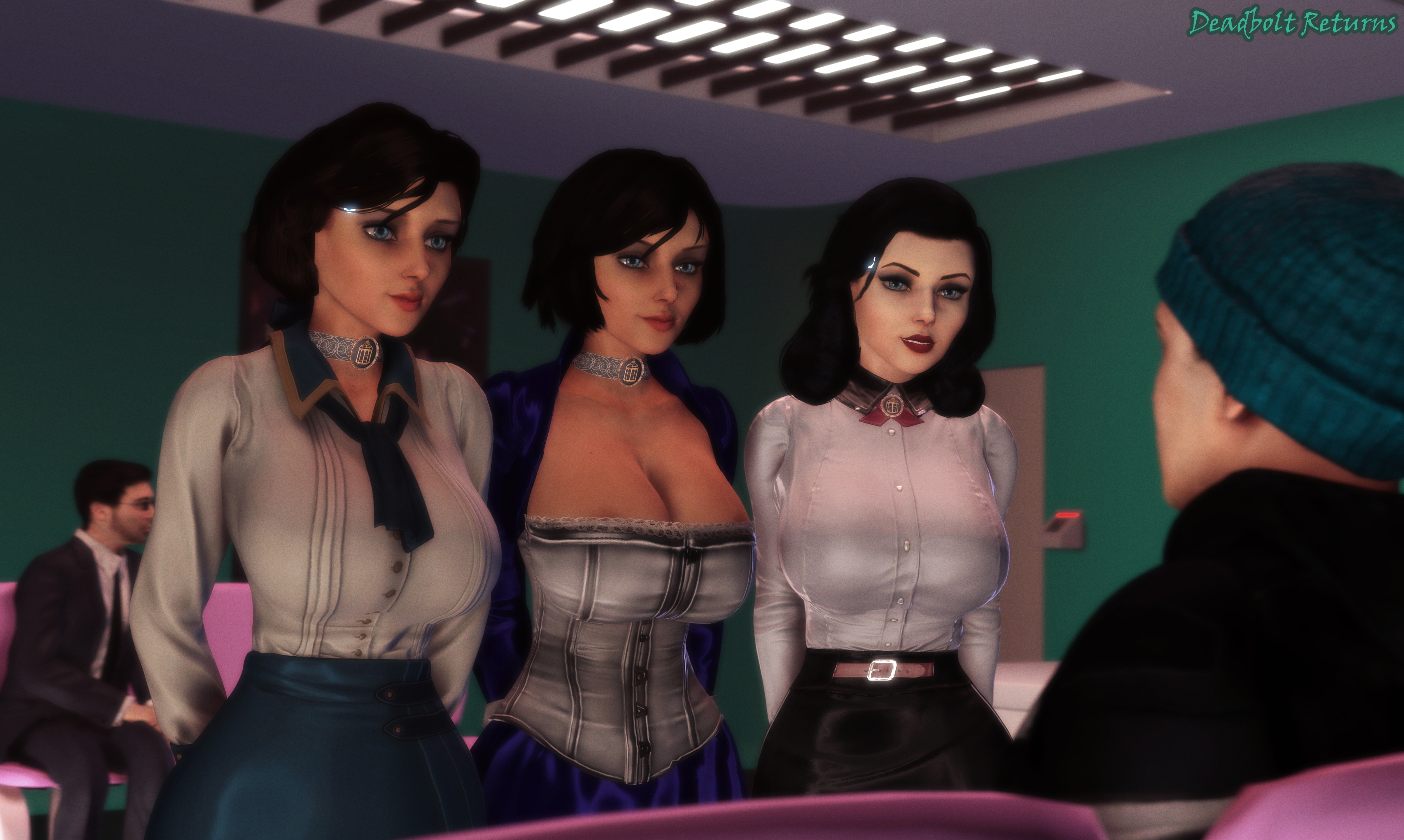 Which Liz would you choose? Elizabeth Elizabeth Comstock Bioshock Bioshock Infinite Deadbolt S Android Brothel 3d Porn 3d Girl 3dnsfw Sfm Source Filmmaker Android 2
