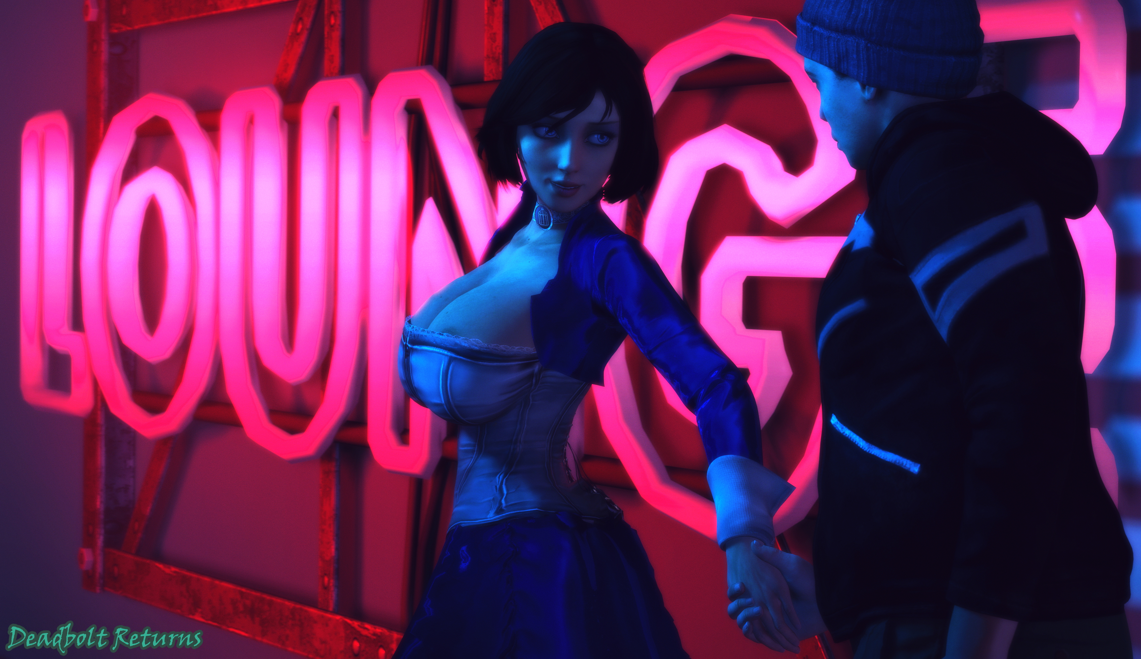 Which Liz would you choose? Elizabeth Elizabeth Comstock Bioshock Bioshock Infinite Deadbolt S Android Brothel 3d Porn 3d Girl 3dnsfw Sfm Source Filmmaker Android 4