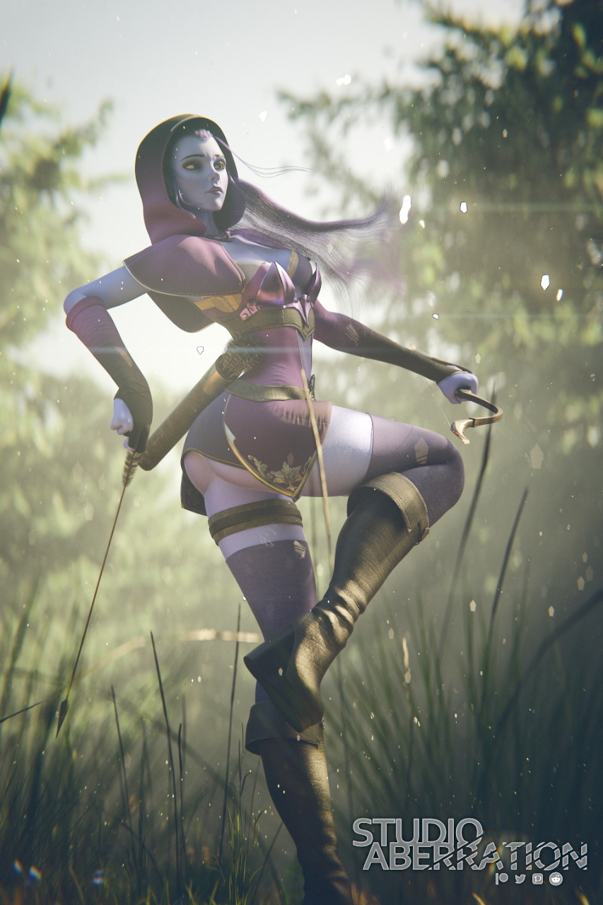Widowmaker Ranger 1&2 Widowmaker Overwatch Ass Thick Thighs 2