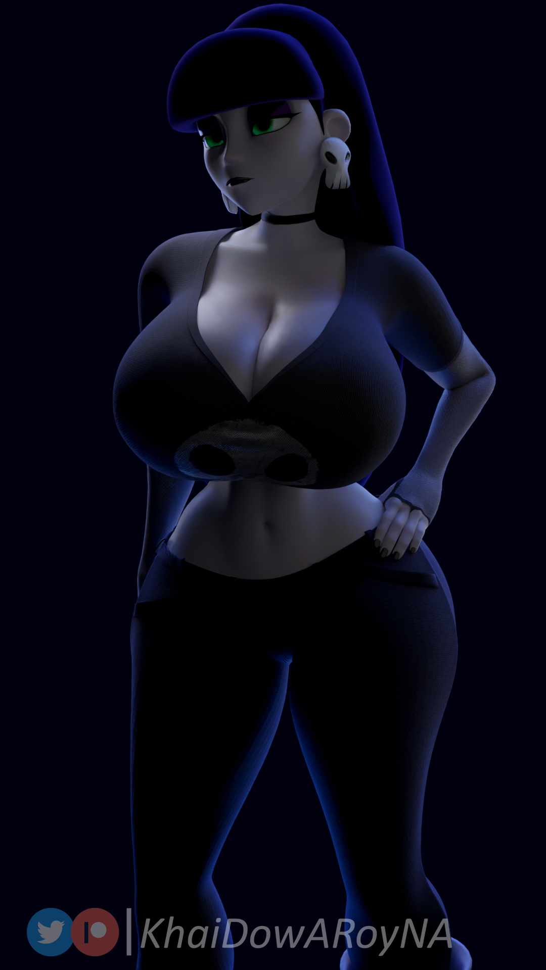 Lindel BlackPurple  Sexy Big Breasts Breasts Boobs Big boobs Nsfw 3d Girl