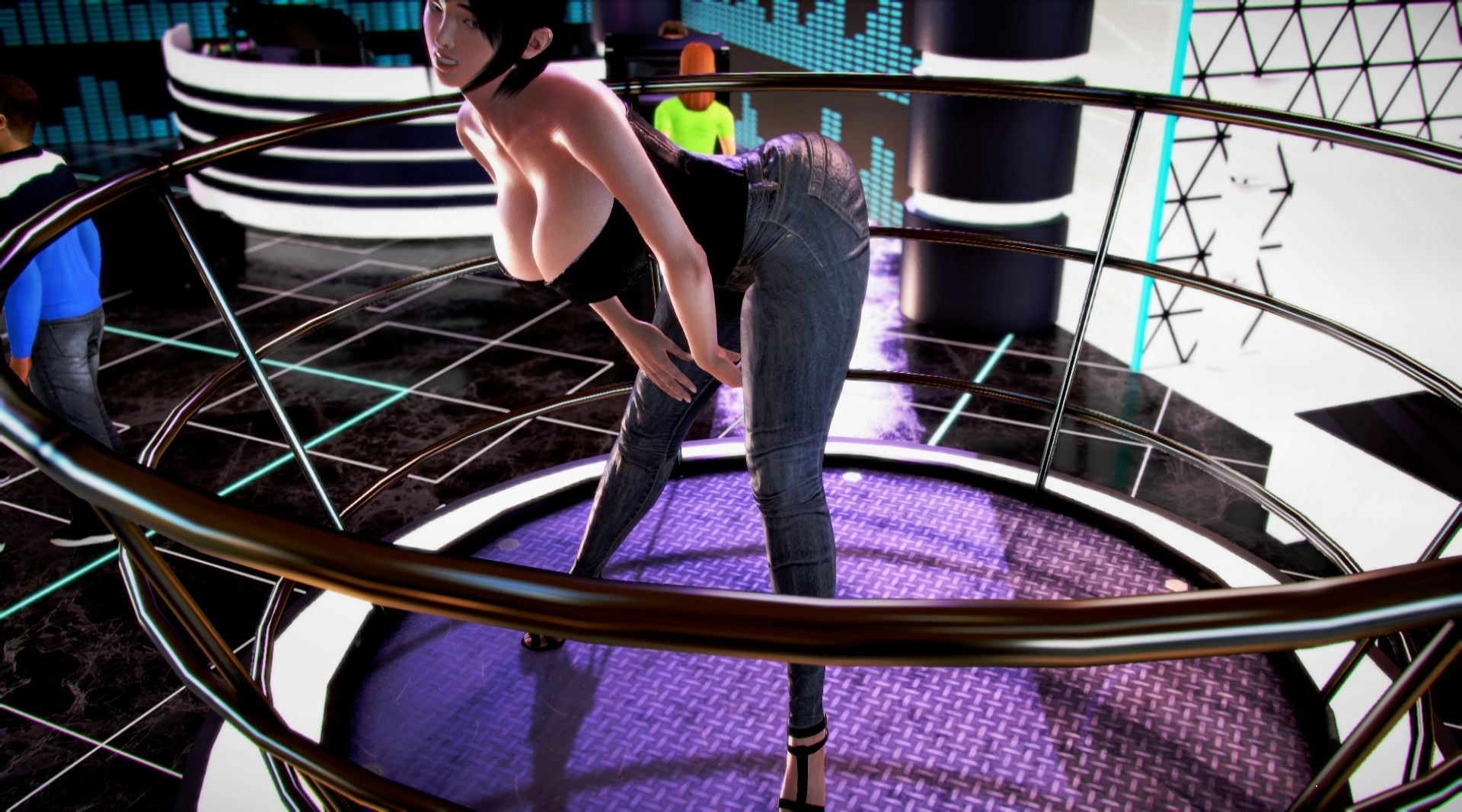 DJ Leah  Big boobs Big Breasts Big Booty 3d Girl Big Tits Breast Expansion Corset Tiddies Dj Hypnosis Adult Games 3dnsfw Nsfw Games 10