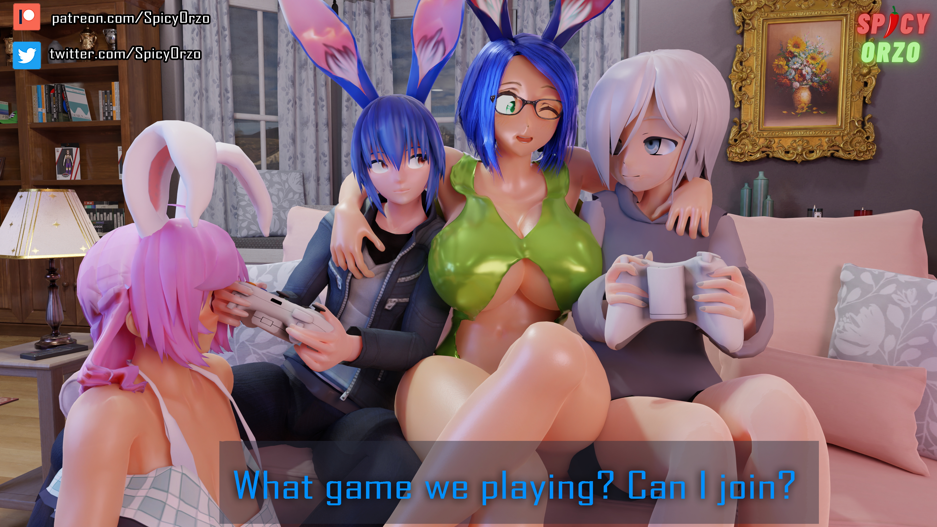 Chie wants to play a game Calida Chie Abasto Seren (sdvl) Futanari Futa Futa On Female Double Penetration Double Vaginal Triple Penetration Ass Big Tits Big boobs Big Ass Cum Cum Covered Bukkake 3