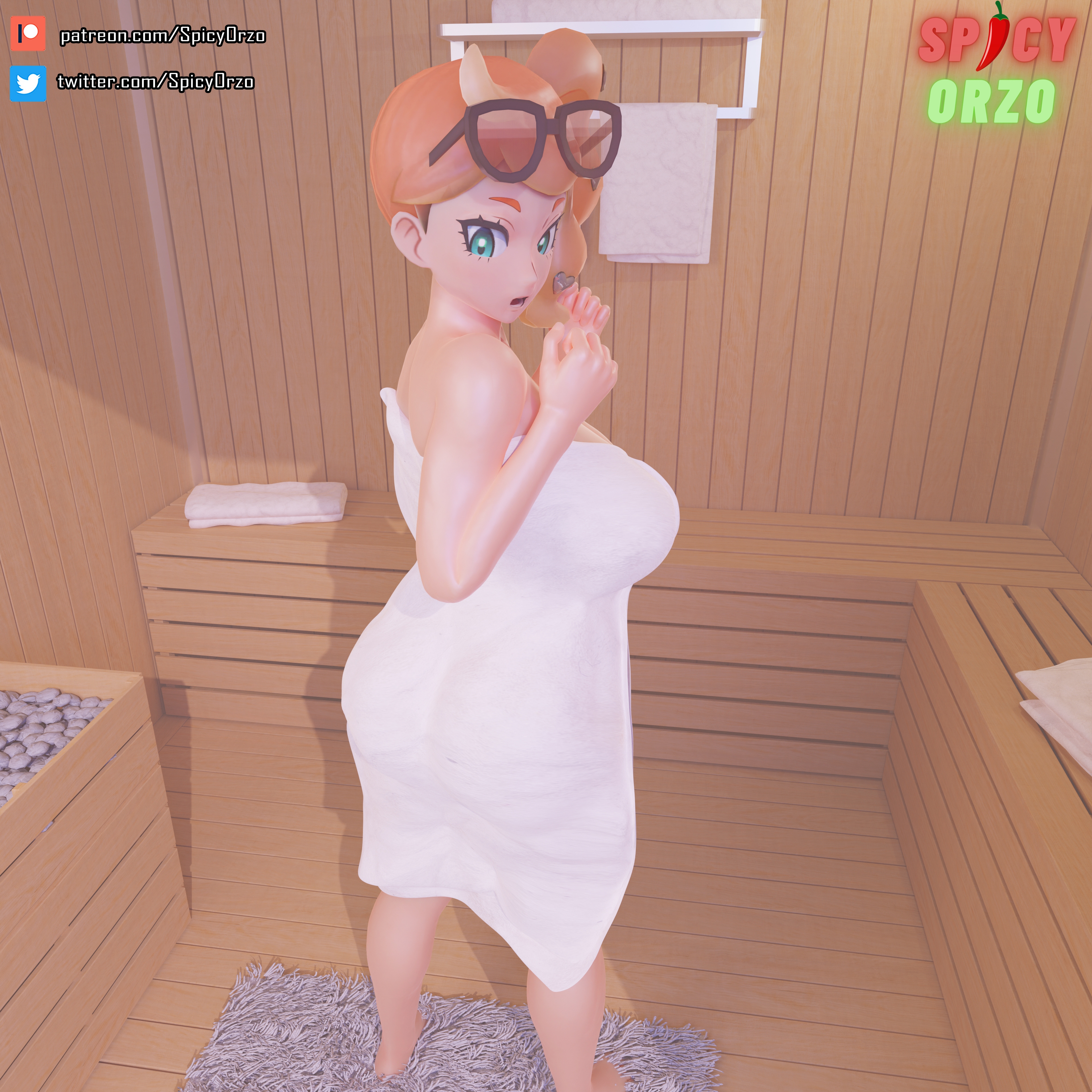 Sonia at the sauna Sonia (pokemon) Pokemon Ass Big Ass Towel Nude