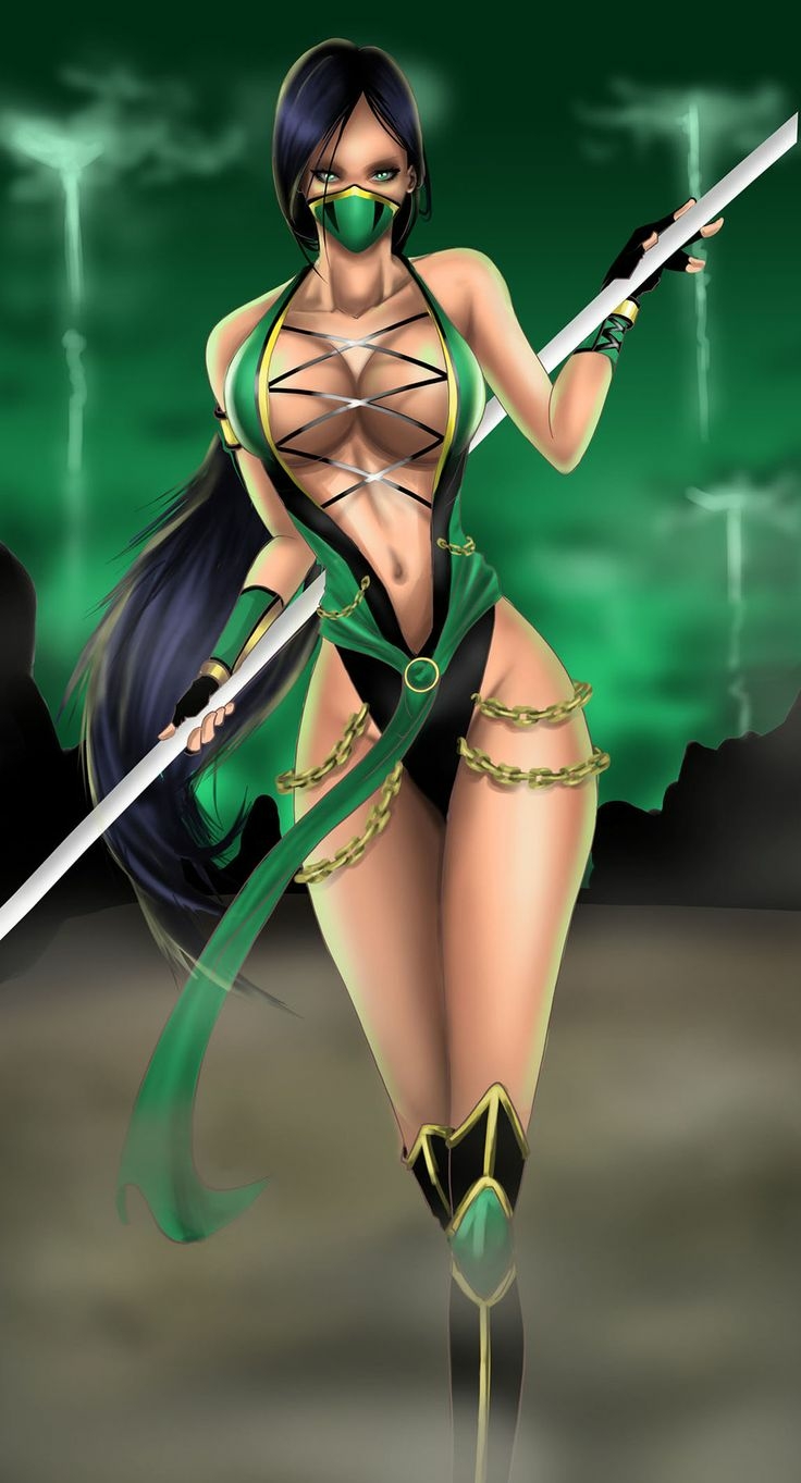 Jade Mortal Kombat Jade Big Tits Missionary Cowgirl Position Mask 9