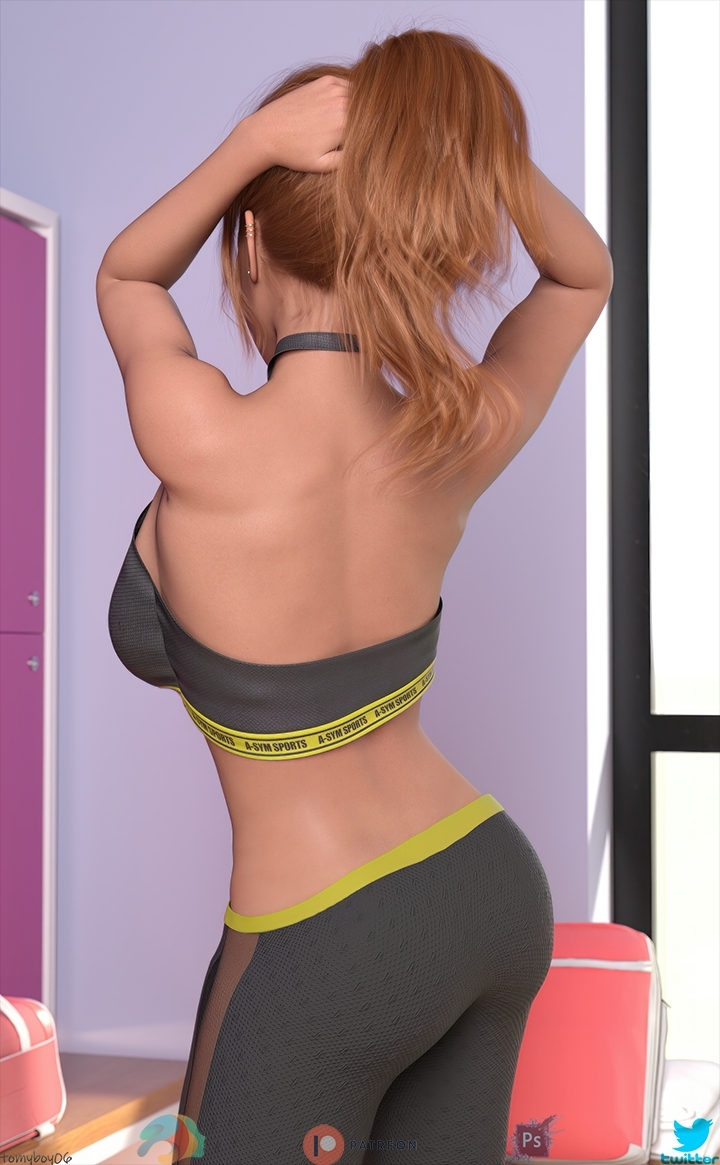 tomySTYLEs Melody - Gym pt.2  3dnsfw Nude Nsfw 3