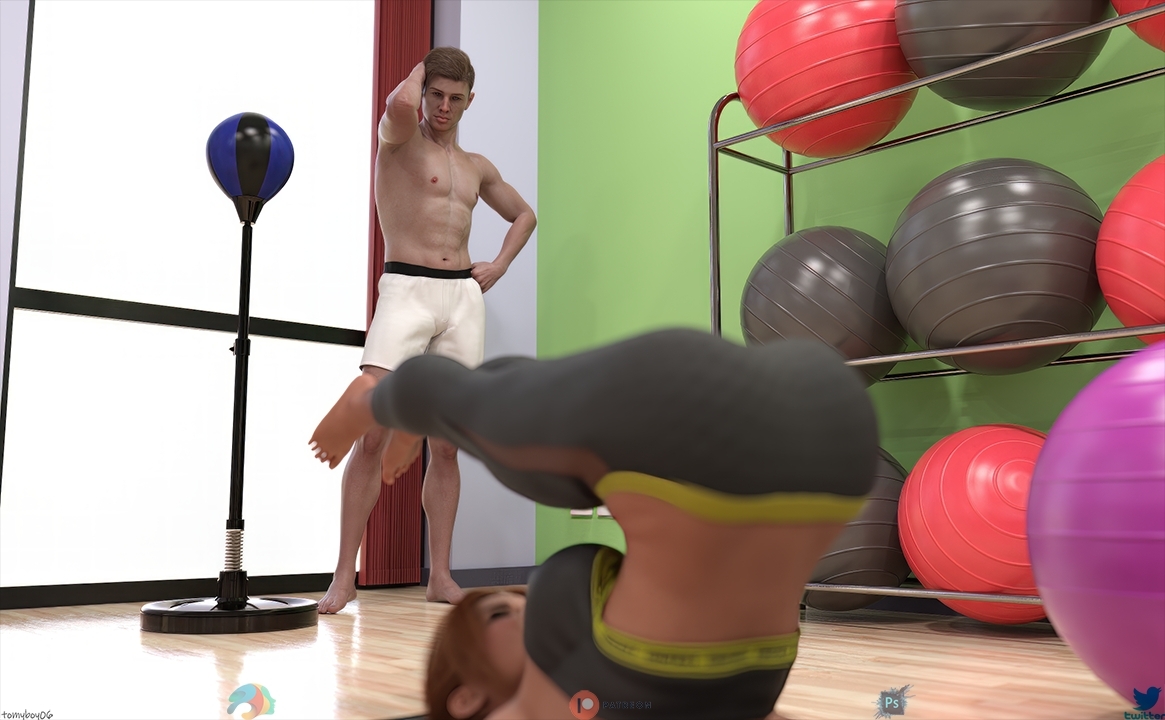 tomySTYLEs Melody - Gym pt.2  3dnsfw Nude Nsfw 5