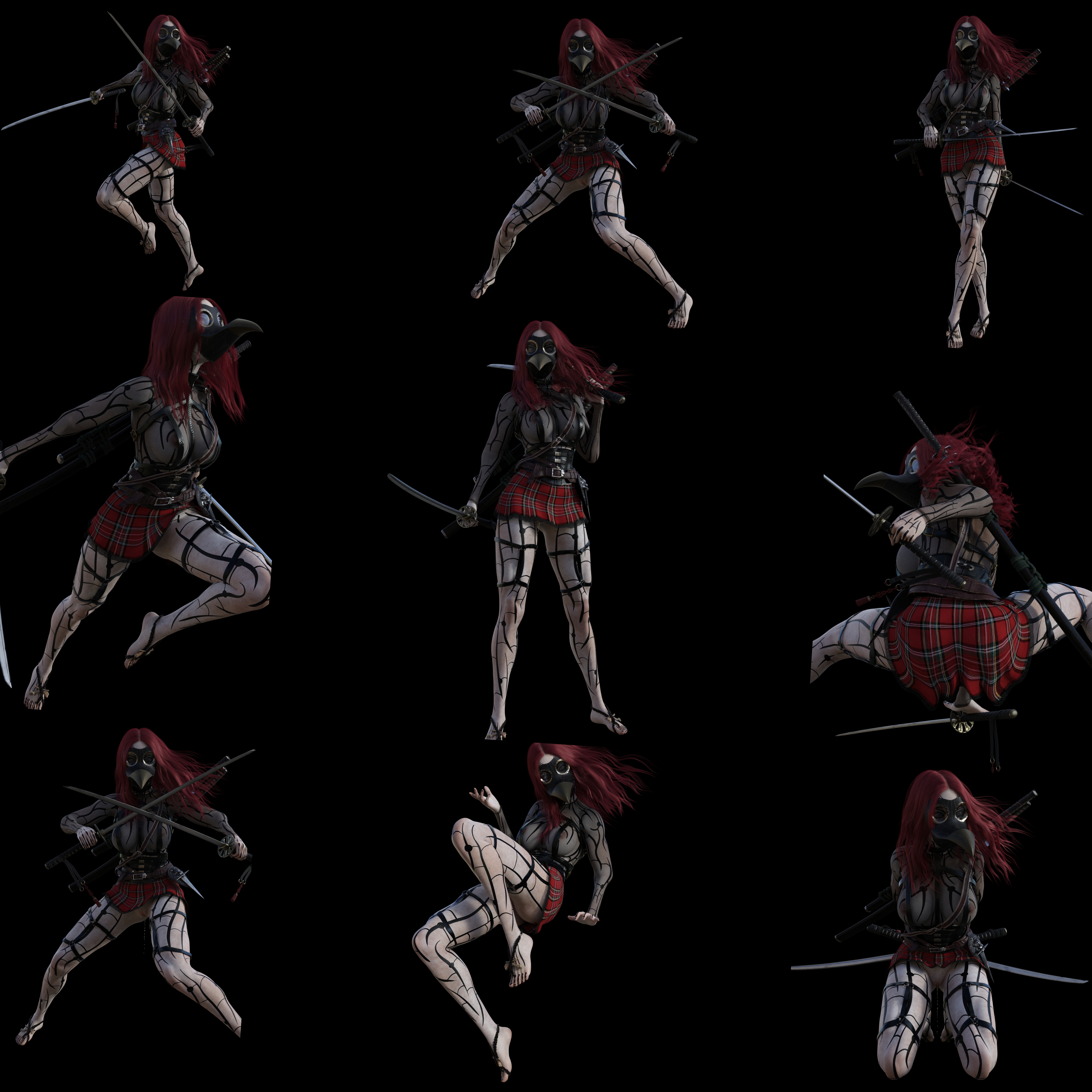 Gremlin in various poses :D