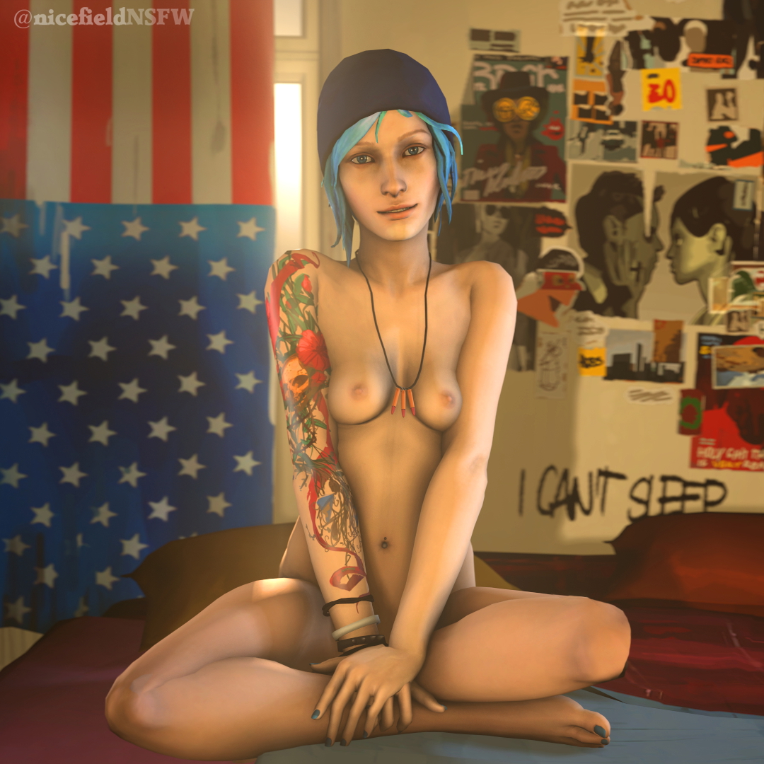 Chloe naked and ready Life Is Strange Chloe Price Blue Hair Tattoo Rule 34 Teen Source Filmmaker