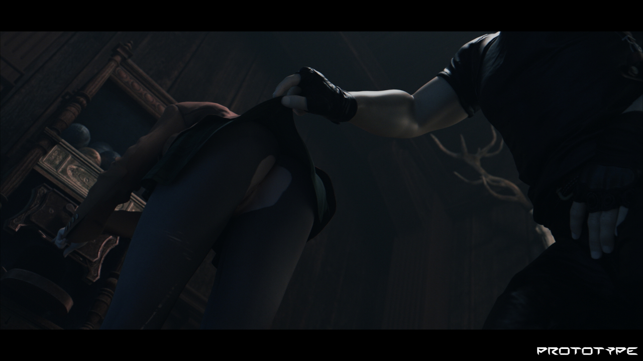 ashley  & leon Ashley Graham Ashley Leon Kennedy Leon Resident Evil Resident Evil 4 Remake Resident Evil 4 