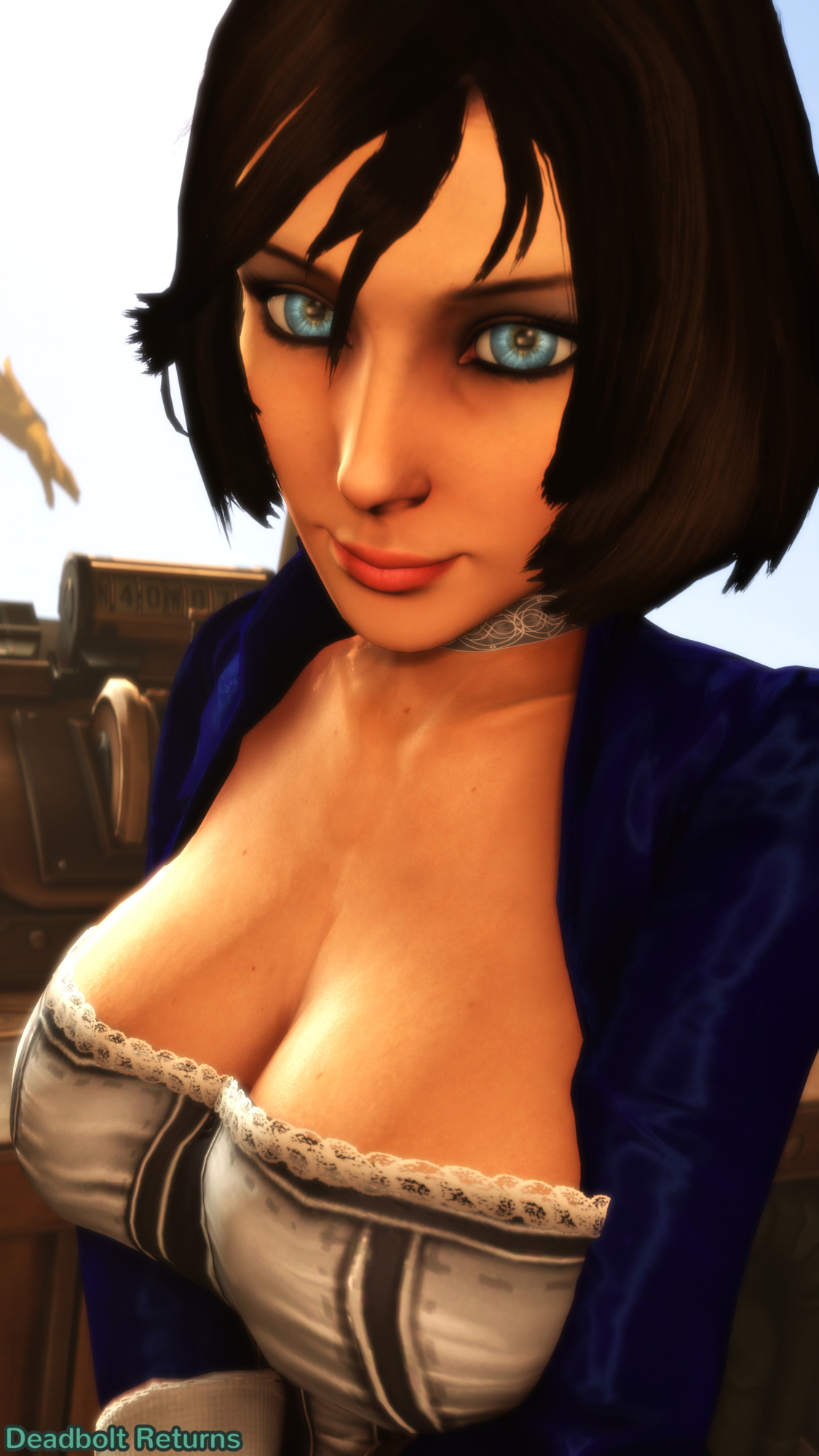Giant Balloons Elizabeth Bioshock Infinite Sfm Source Filmmaker Rule 34 Rule34