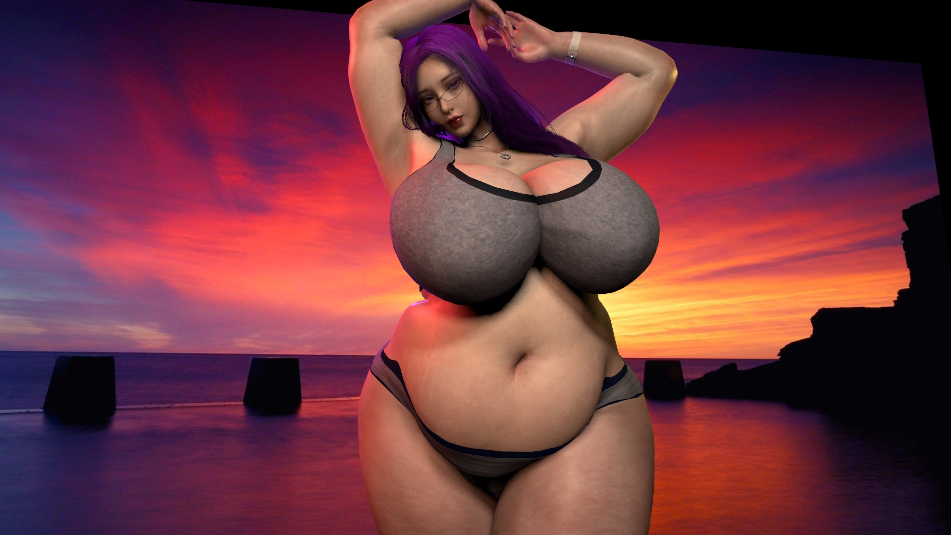 Community Contributions - August 2023  Big Tits Big Ass Bbw Futa Futanari Boobs Sexy Naked Original Character 42