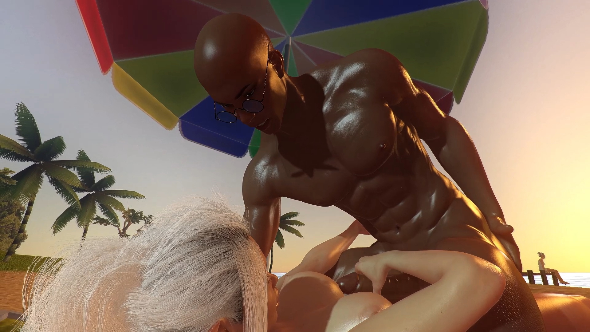 Beach Playtime  Futa Futanari Beach Blowjob Anal Anal Penetration Anal Sex Futa On Male 4