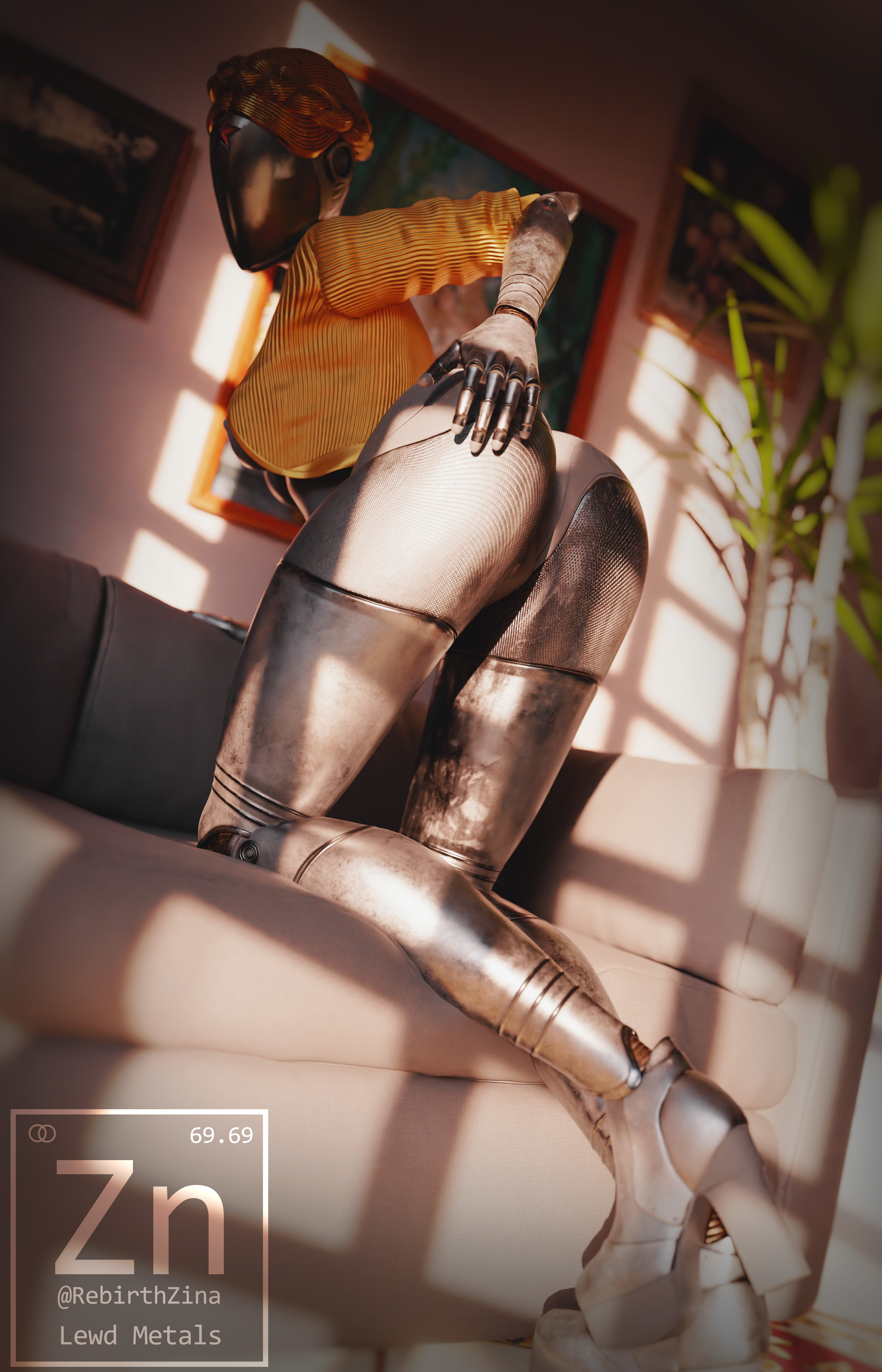 Photoset 01 The Twins (atomic Heart) Atomic Heart Posing