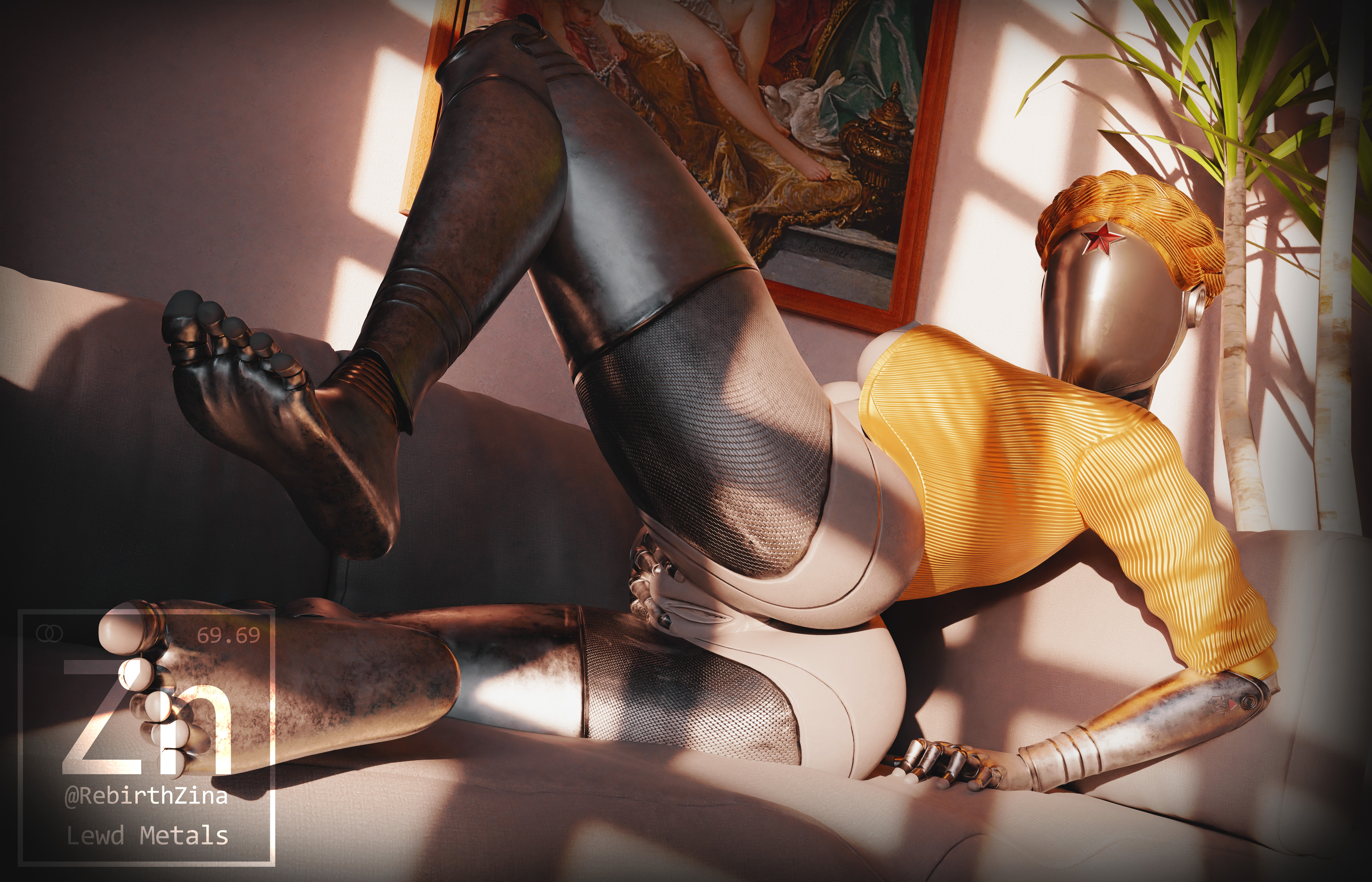 Photoset 01 The Twins (atomic Heart) Atomic Heart Posing 2