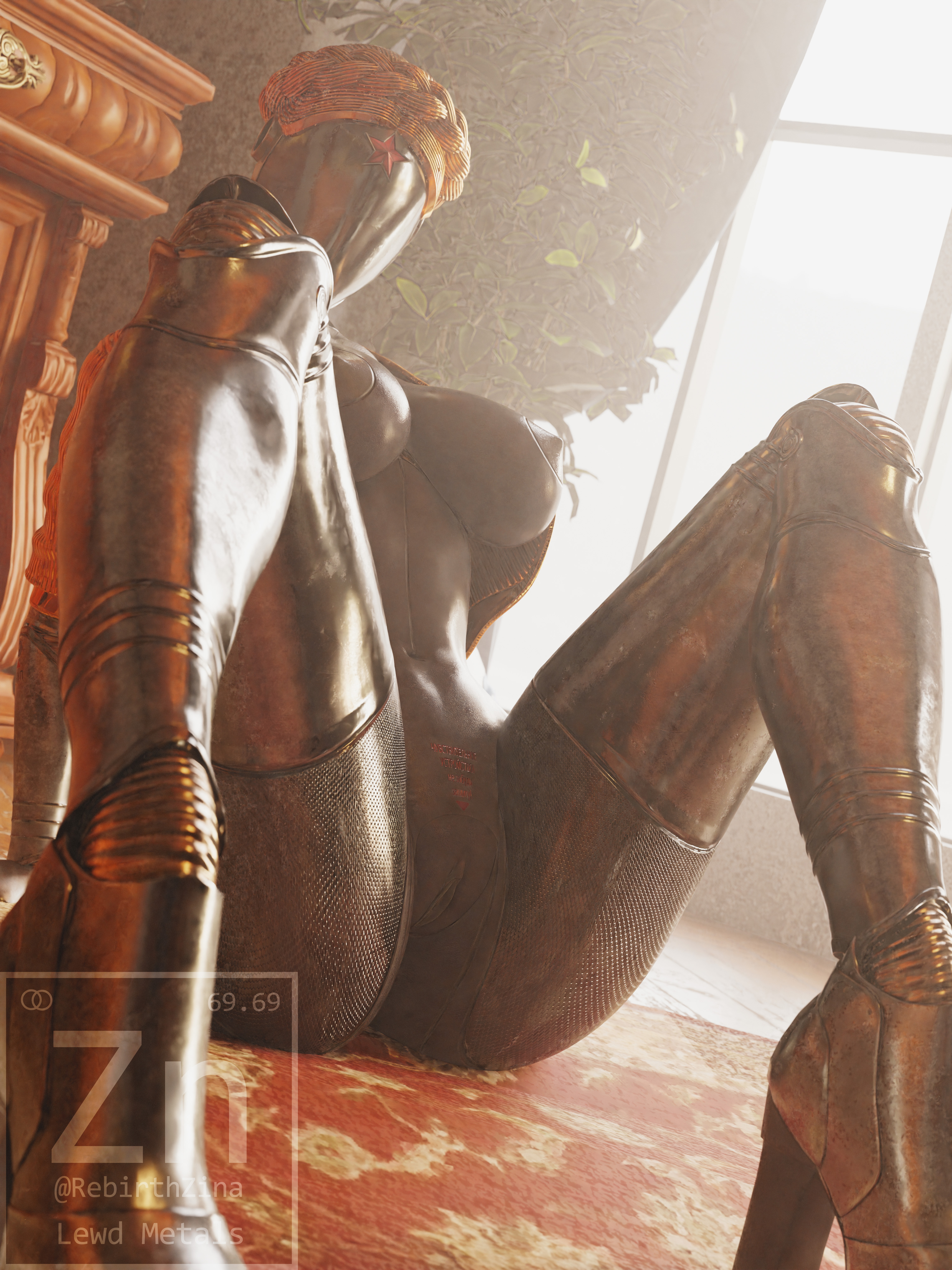 Photoset 03 Atomic Heart The Twins (atomic Heart) Posing 3
