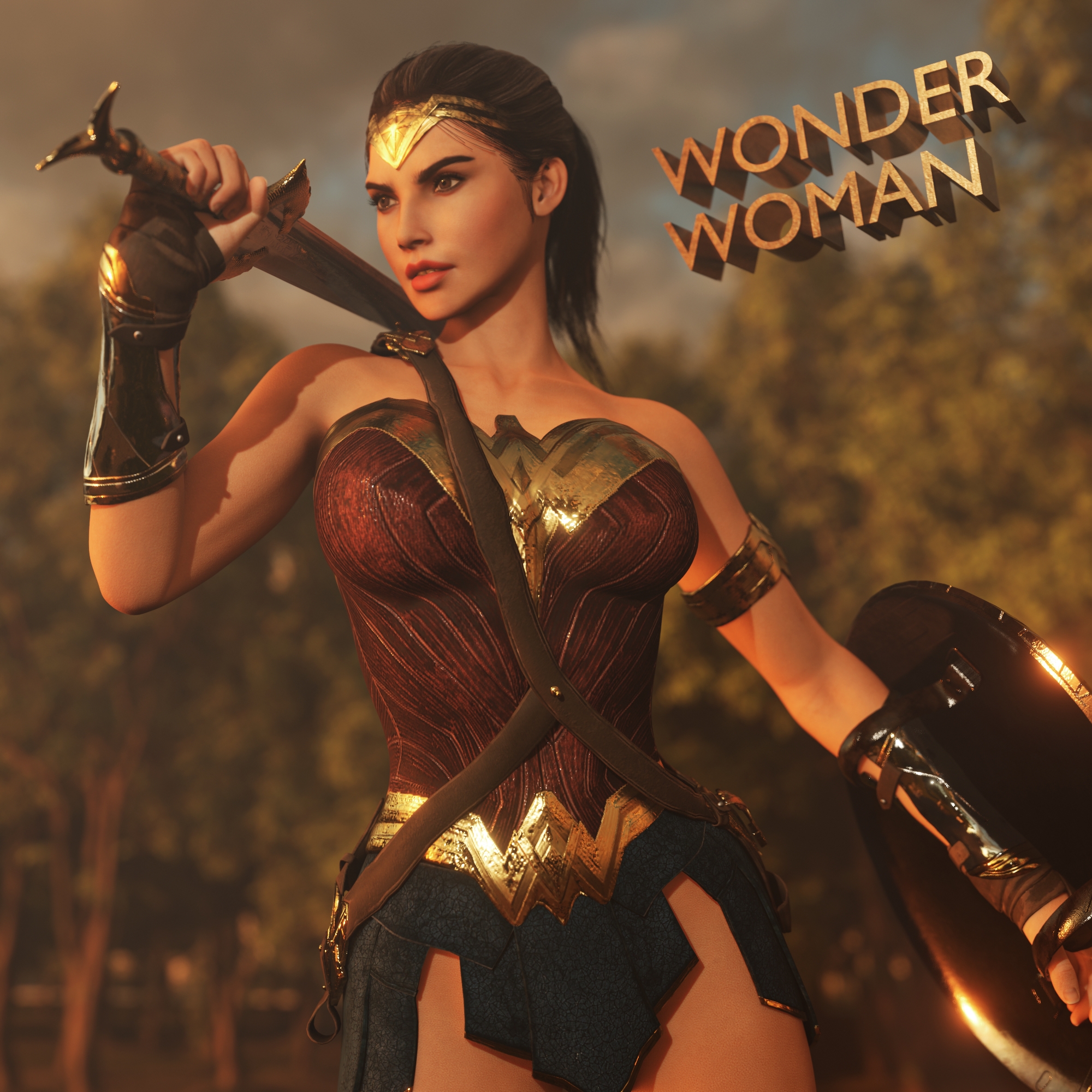 Pharela Dc Comics Wonder Woman Sexy Outfit