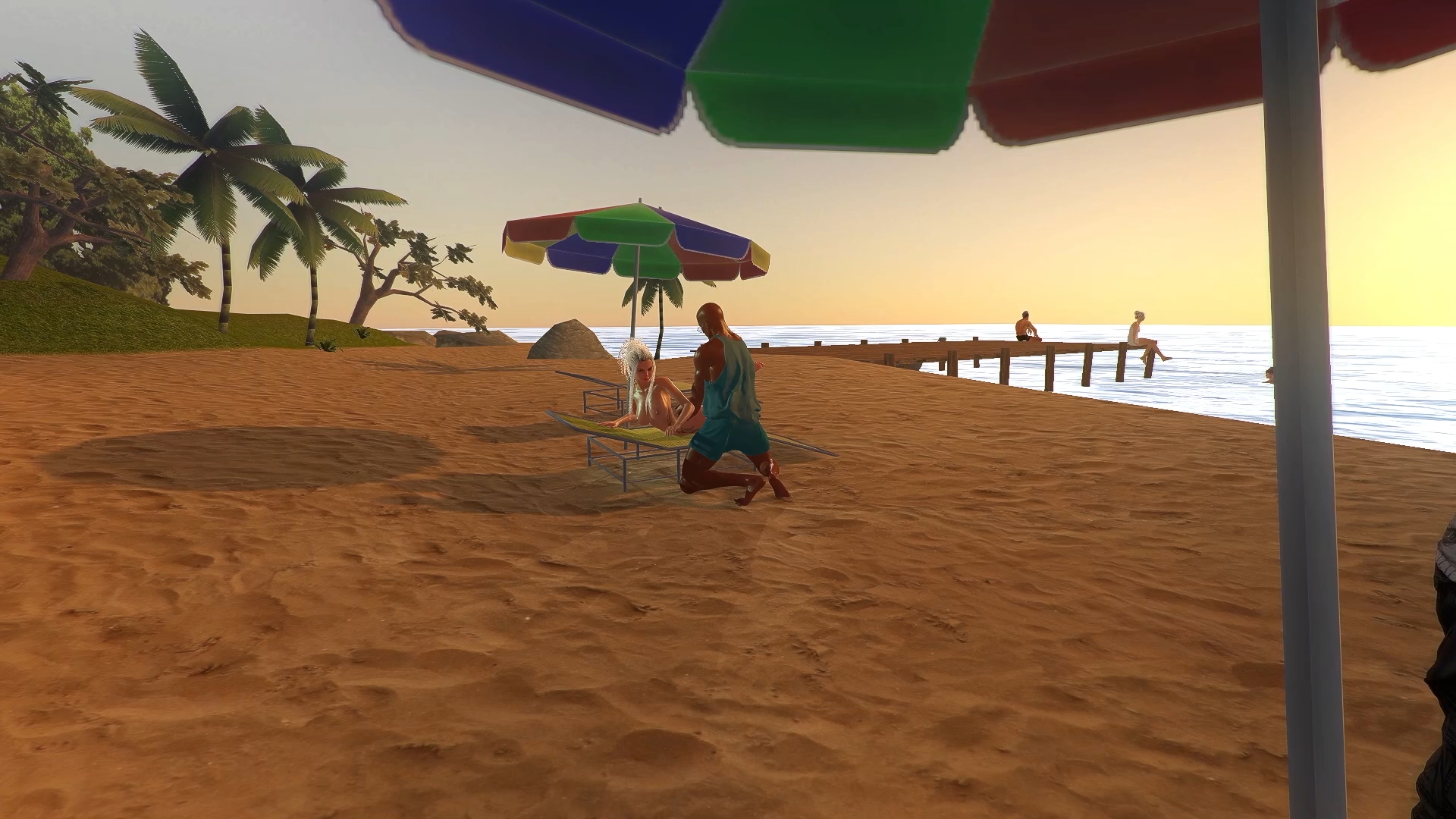 Sex on the beach  Anal Anal Penetration Massage In Public Beach Futa On Male Futanari