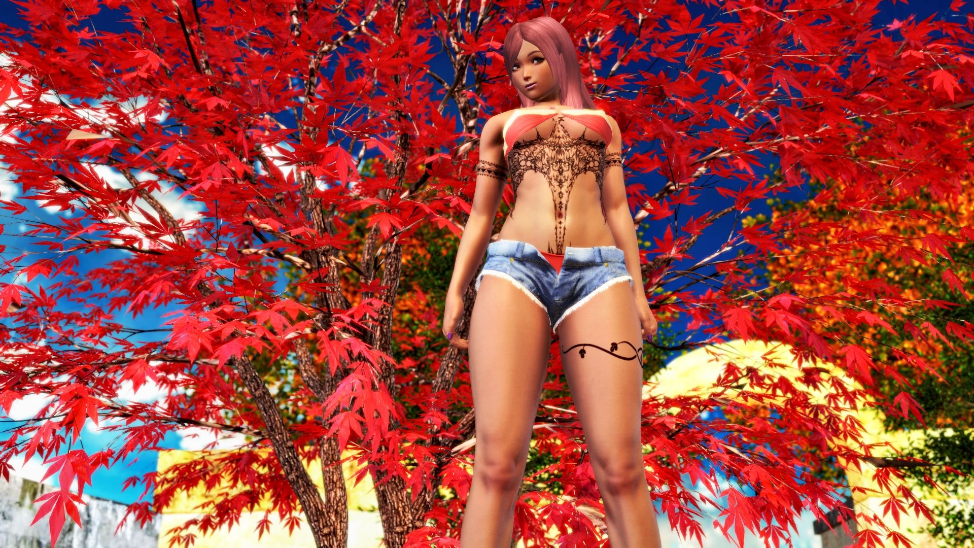 Tiffany At The Park Honey Select Stripper Endowed Adult Games Nsfw Games 3d Porn Porn Game Thicc Thick Thighs Tattoo Tattoos 4
