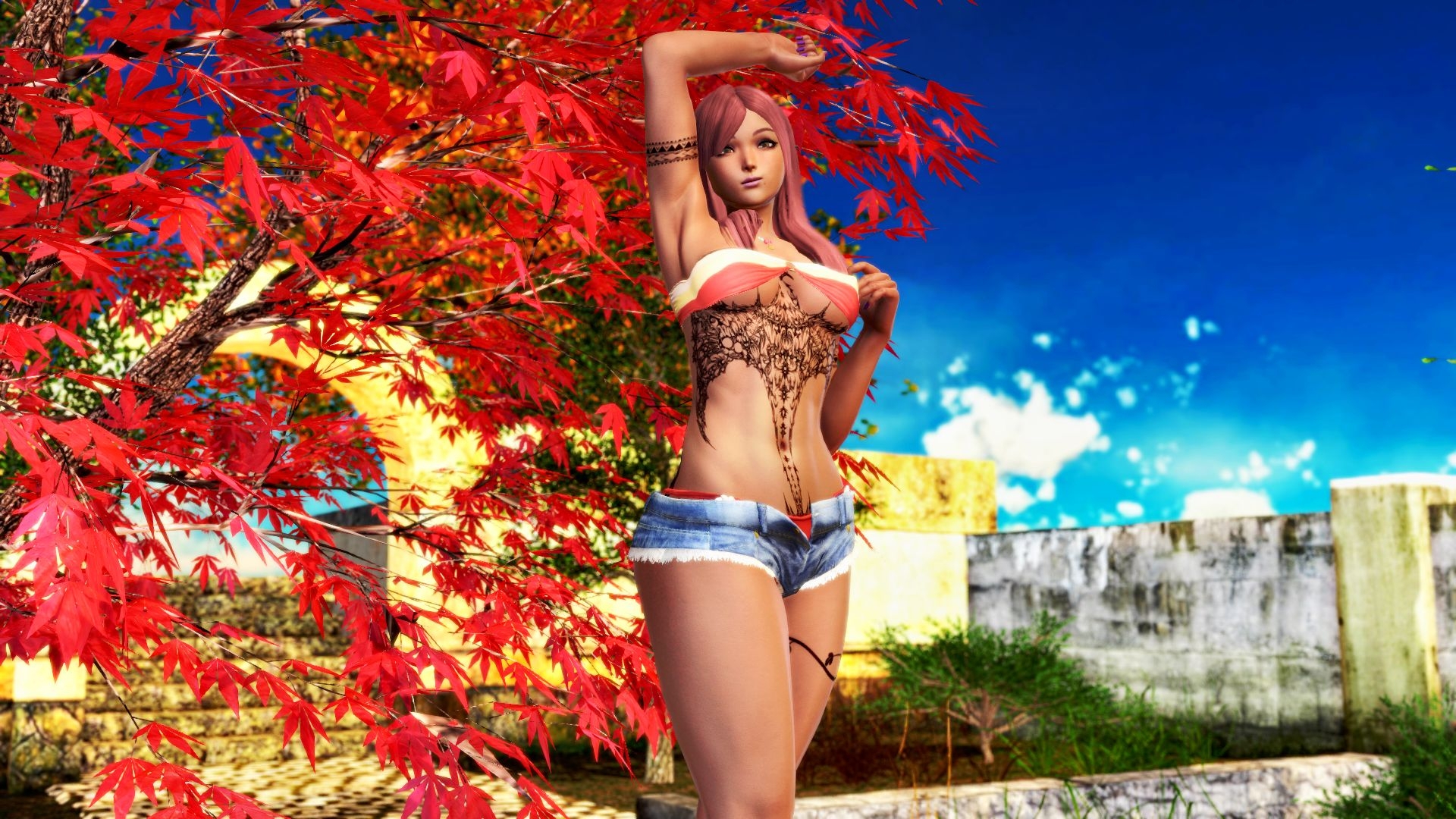 Tiffany At The Park Honey Select Stripper Endowed Adult Games Nsfw Games 3d Porn Porn Game Thicc Thick Thighs Tattoo Tattoos 5