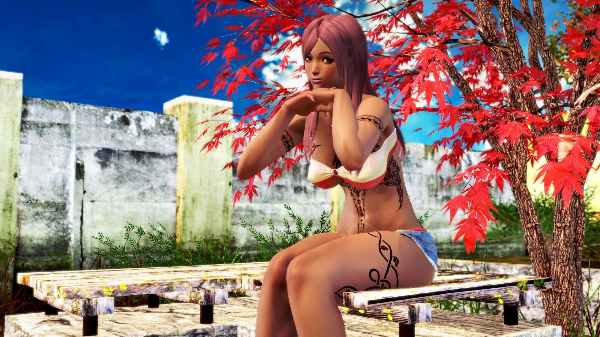 Tiffany At The Park Honey Select Stripper Endowed Adult Games Nsfw Games 3d Porn Porn Game Thicc Thick Thighs Tattoo Tattoos 6