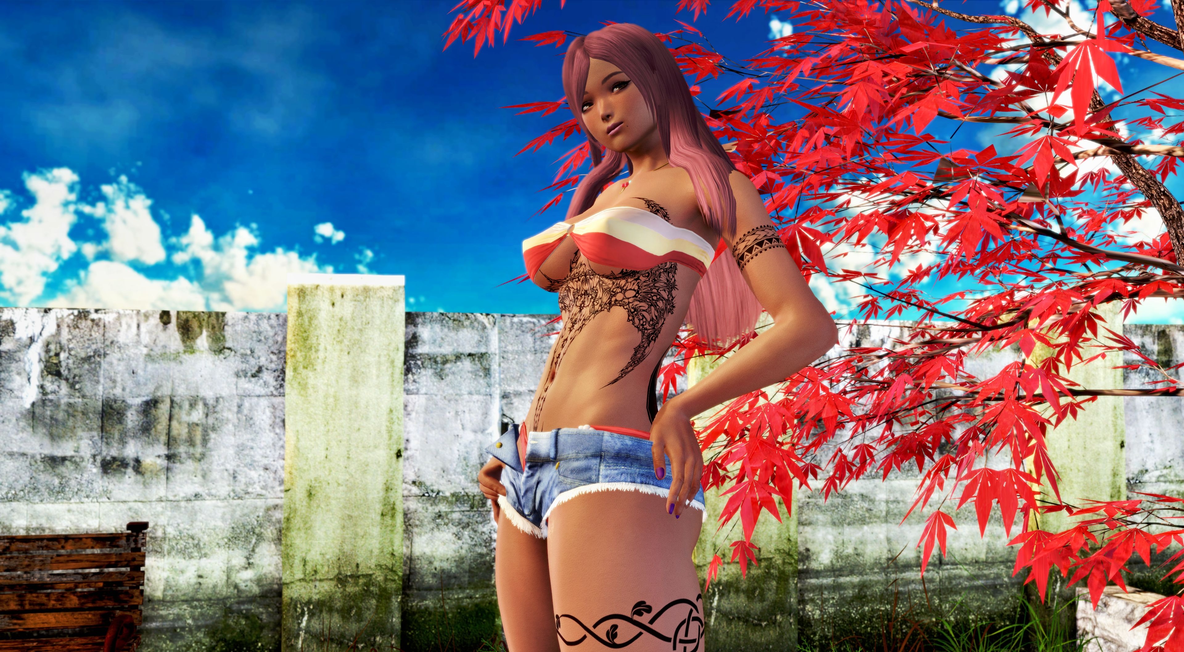 Tiffany At The Park Honey Select Stripper Endowed Adult Games Nsfw Games 3d Porn Porn Game Thicc Thick Thighs Tattoo Tattoos 8