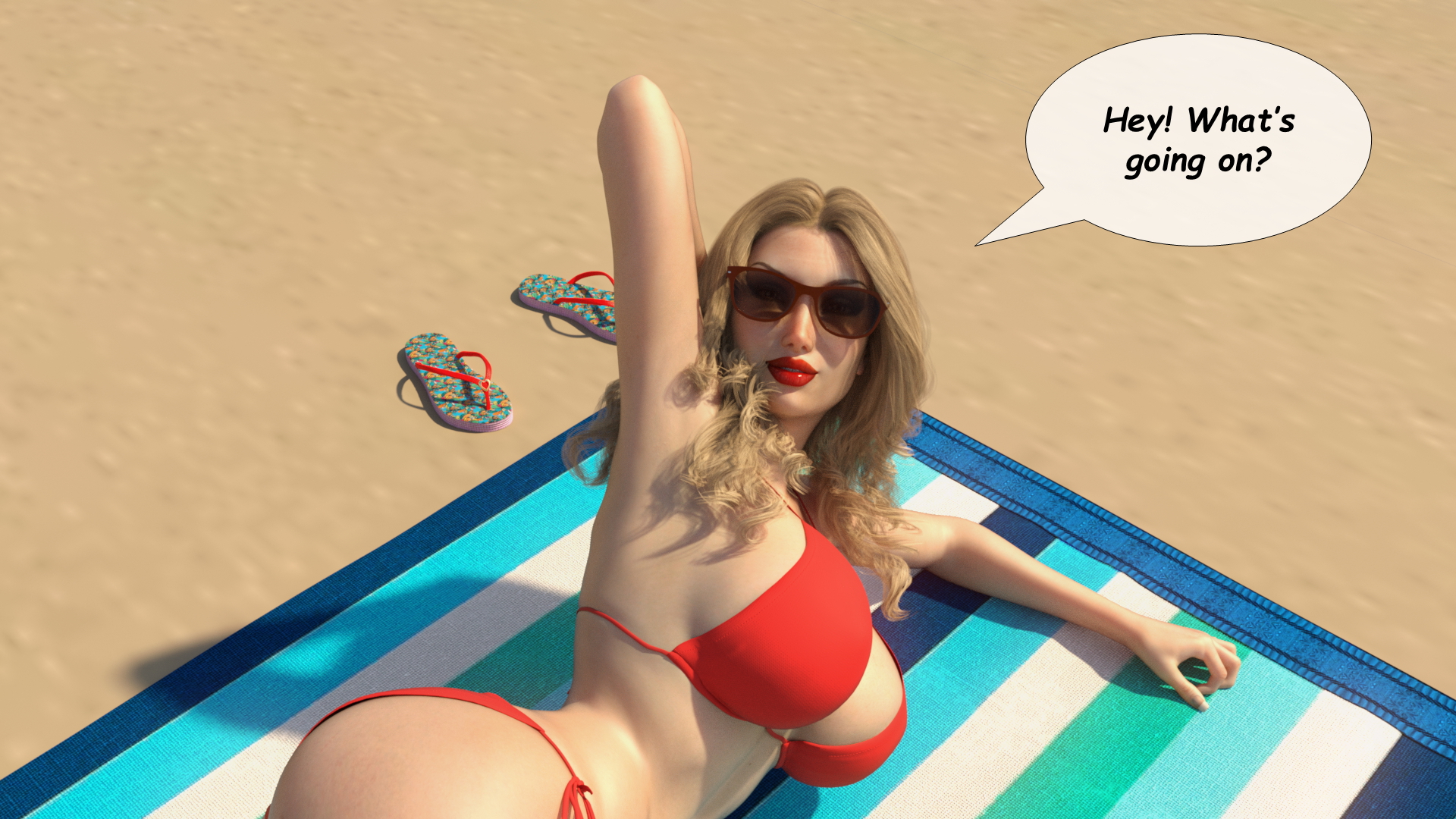 Roxi:  .....Hey! Whats going on?  ♥ Eric:  Hello!.. Wow  you look amazing! Mind if i take a few pix?  ♥ Roxi:  umm  sure!