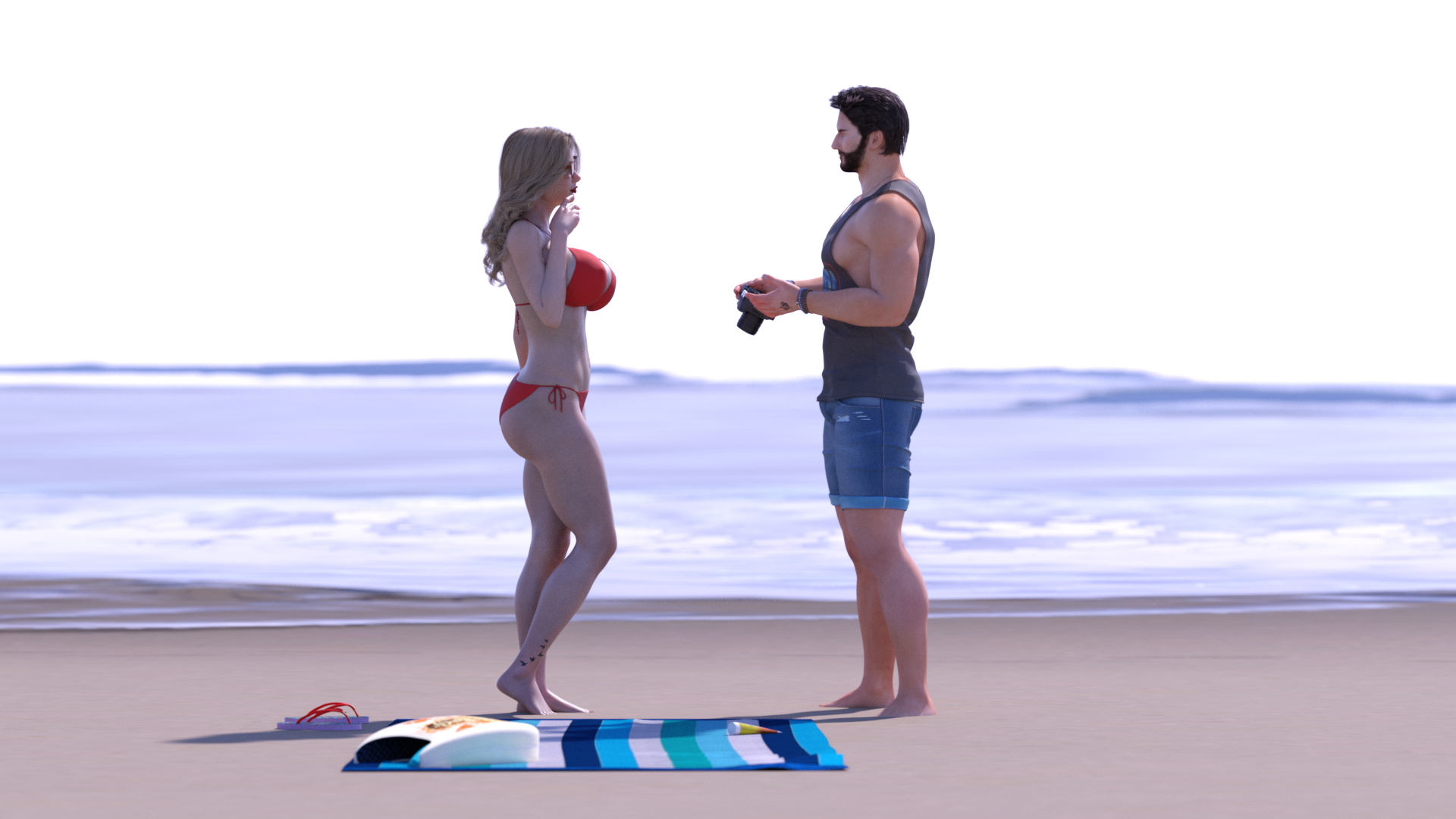 Roxi:  That was fun!  ♥ Eric:  Hey  im having a few drinks back at my place  i want you to join me . ♥ Roxi:  id love to! see you soon!  ♥