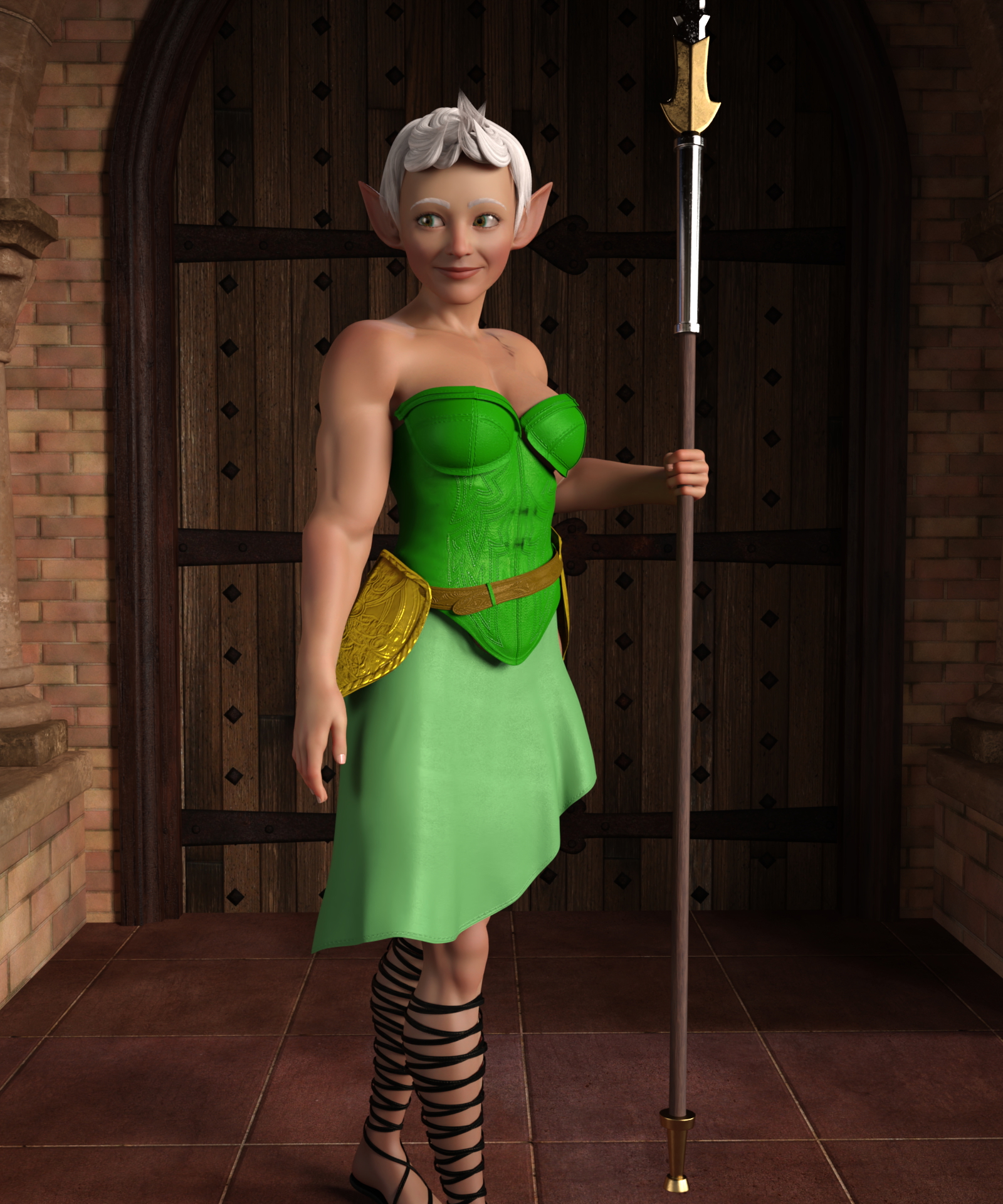 Claryce Commander of the Temple Guard  The Alathari 5
