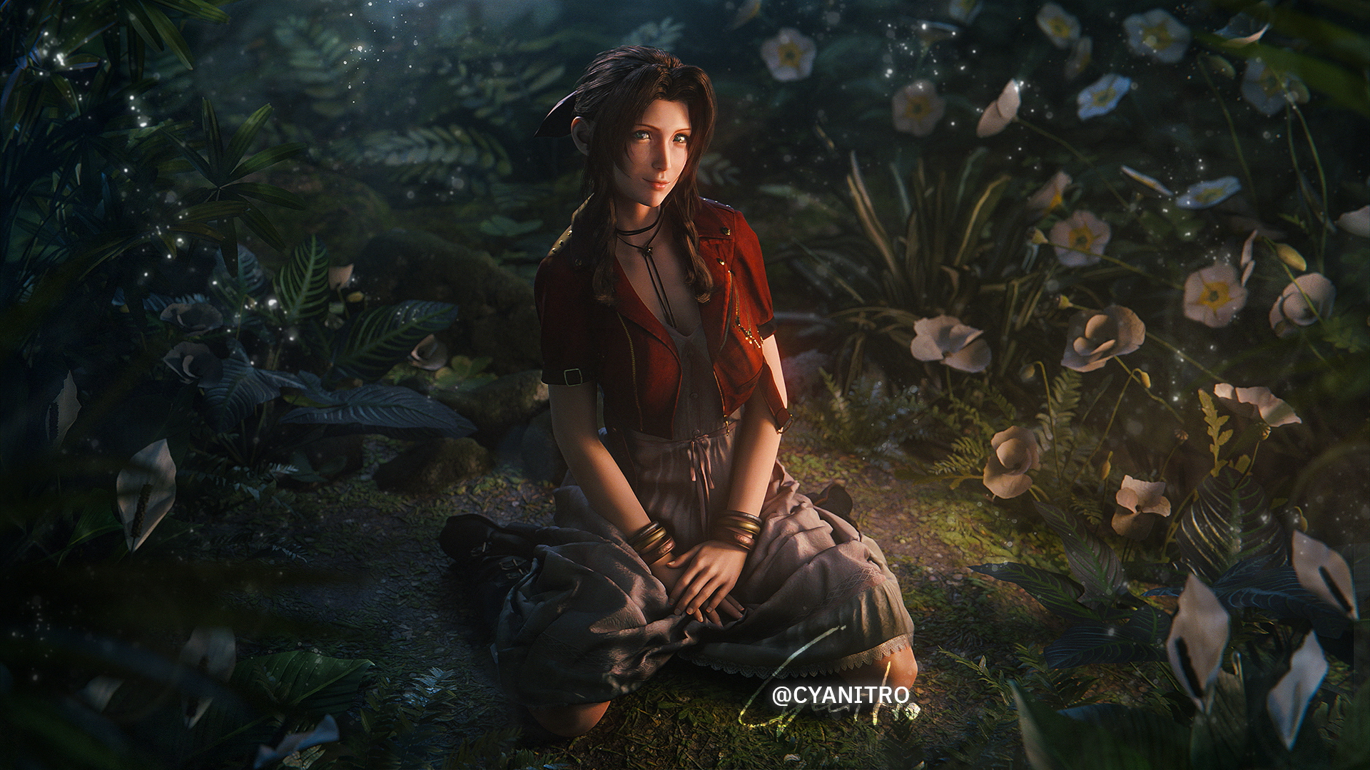 Silent Night in Aerith s Garden