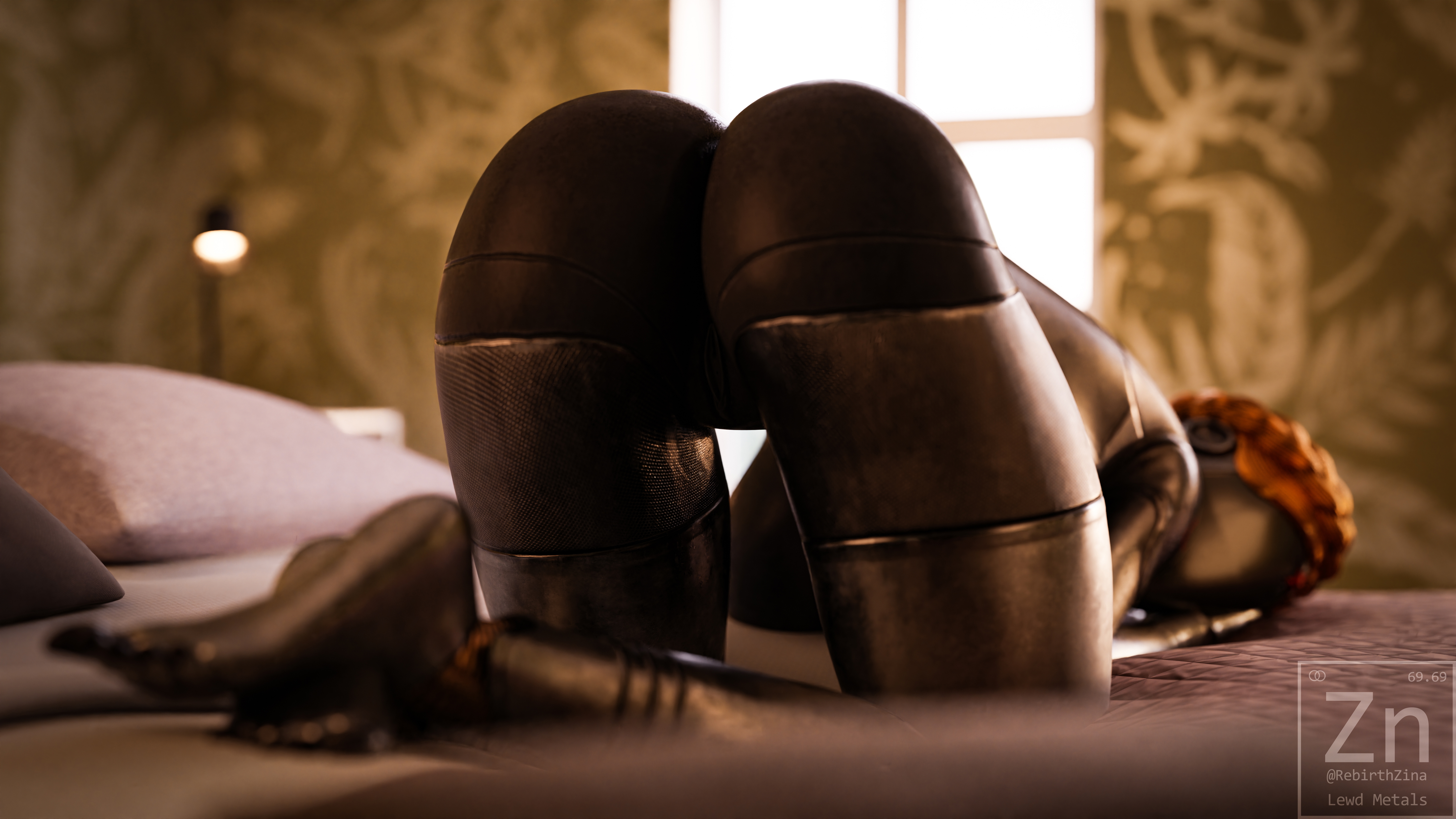 Bedroom Shoot The Twins (atomic Heart) Atomic Heart Posing 4