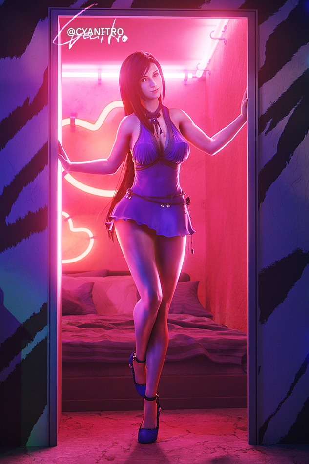 Tifa Dress Closeup