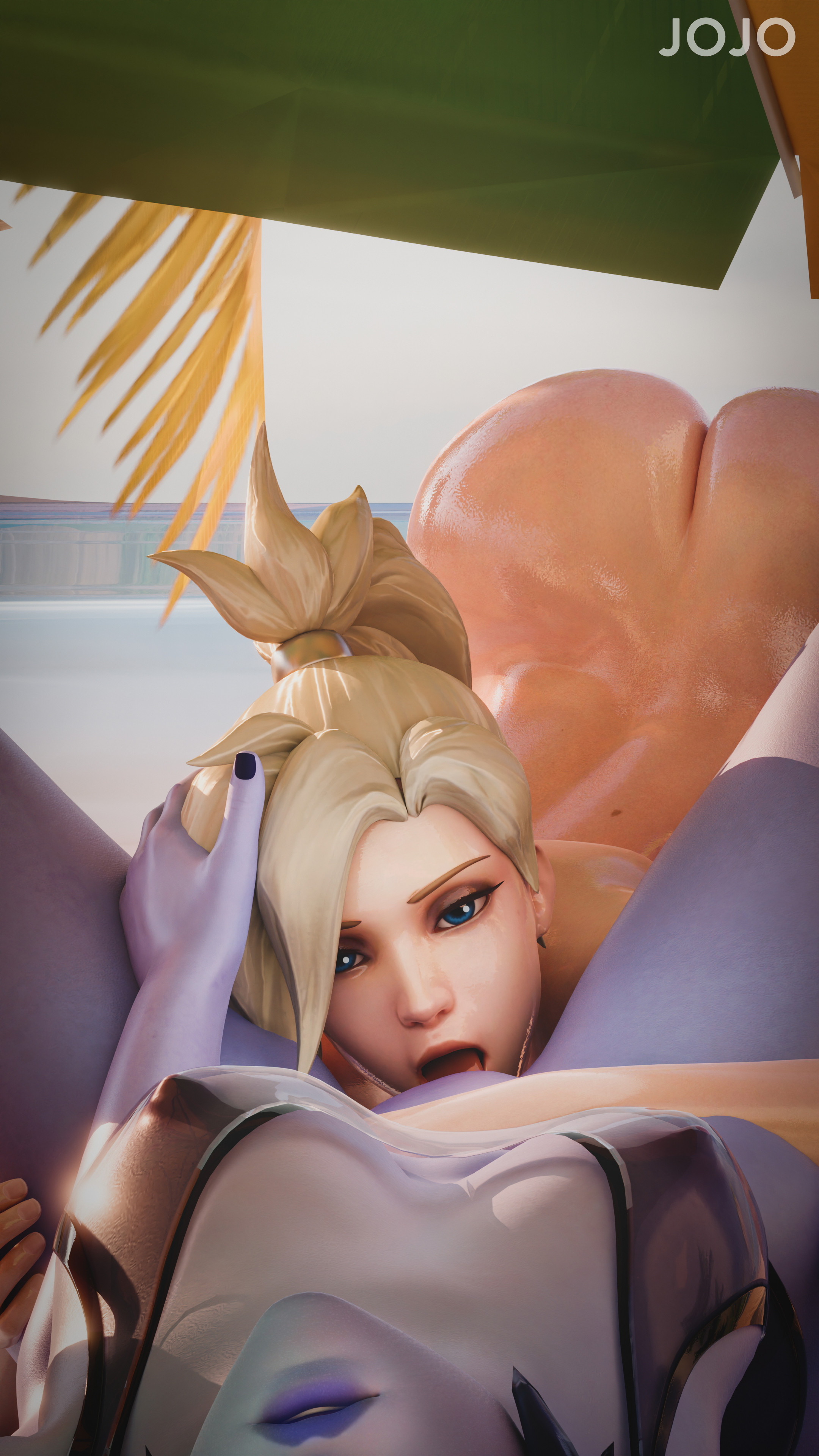 WidowXMercy Widowmaker Mercy Overwatch Big Tits