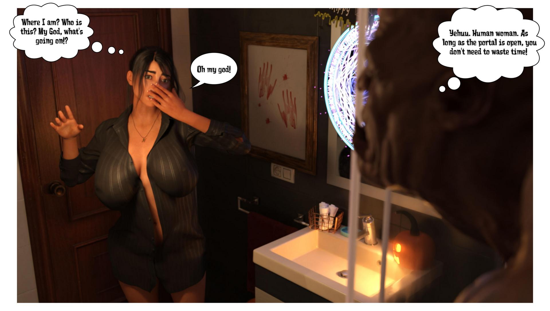 SUGAR MOM S HALLOWEEN  Comic Adult Comic Monster Sugarmom 3
