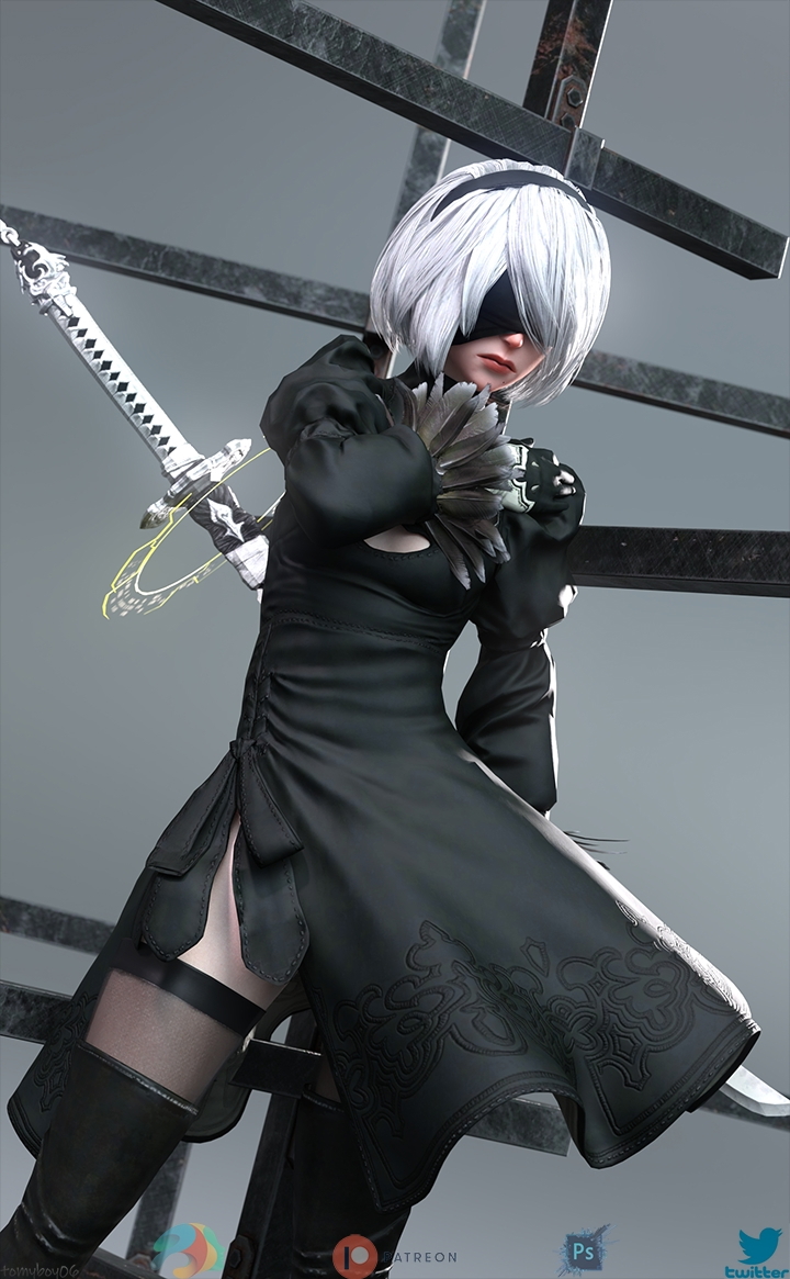 tomySTYLEs 2B - Hard 2b Solo Pinup 2