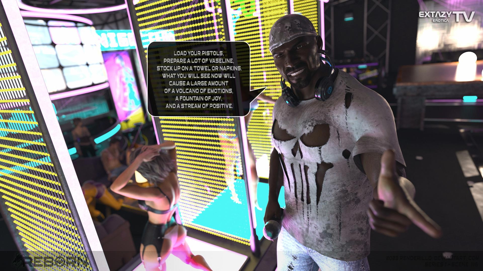 Reborn - Nightclub episode  Adult Comic Sexy Masturbating Masturbation Anal Anal Sex 13