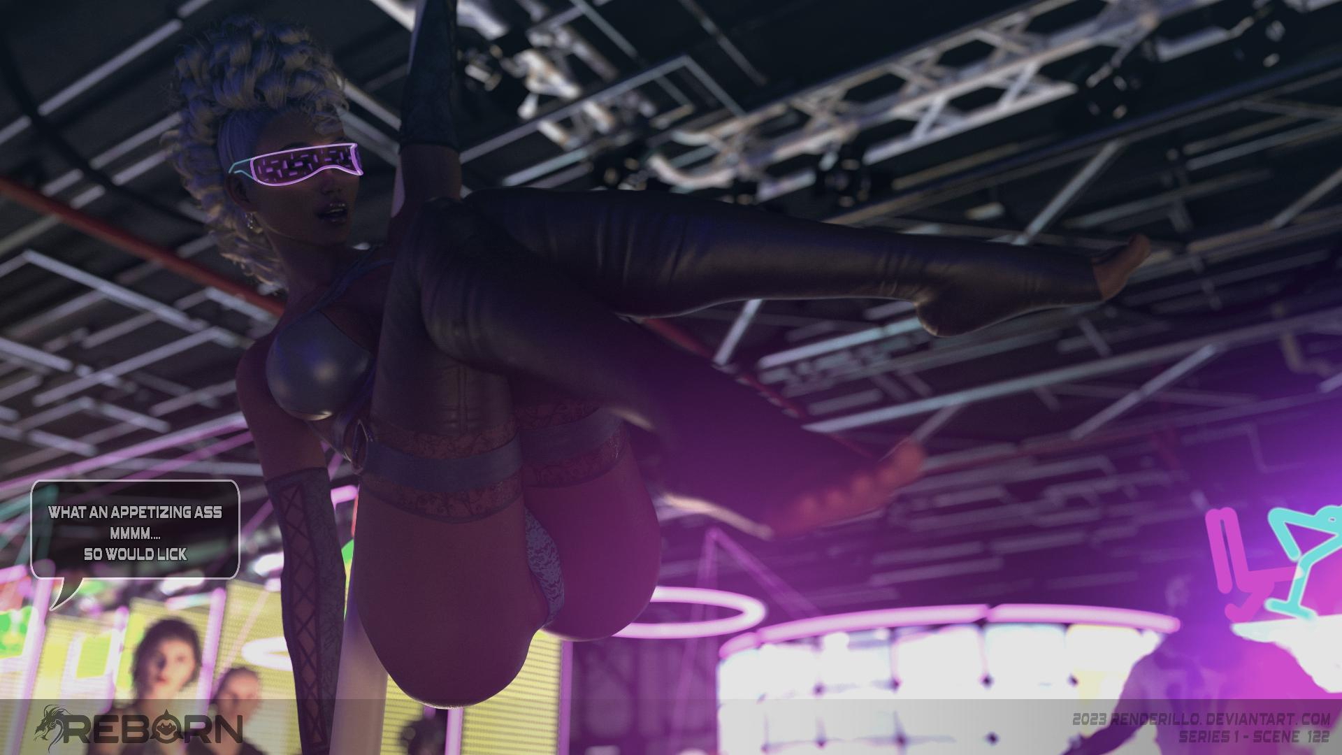 Reborn - Nightclub episode  Adult Comic Sexy Masturbating Masturbation Anal Anal Sex Big Tits Nightclub 19