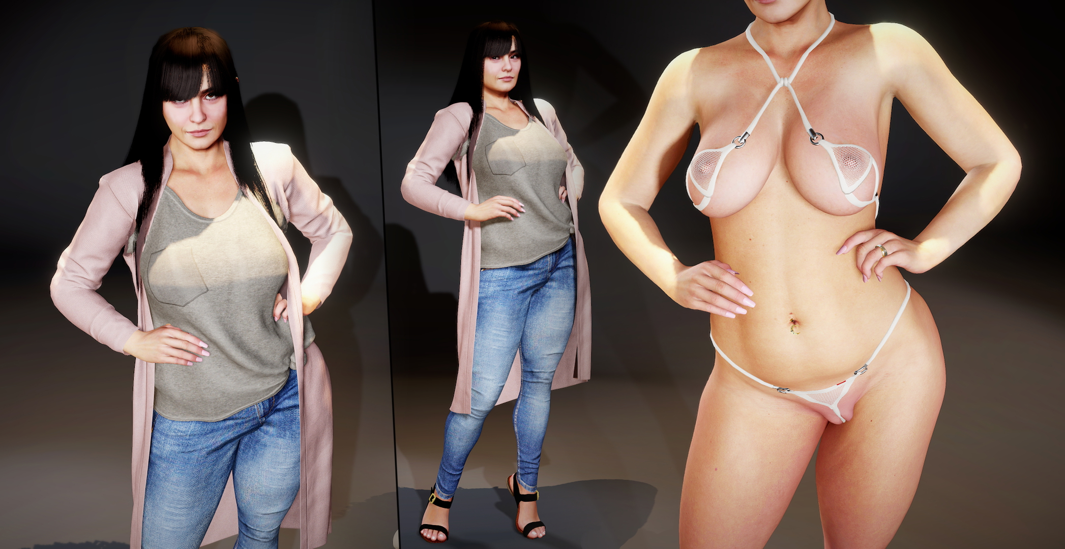 Community Contributions - October   Naked Futanari Futa Boobs Big boobs Lingerie 43