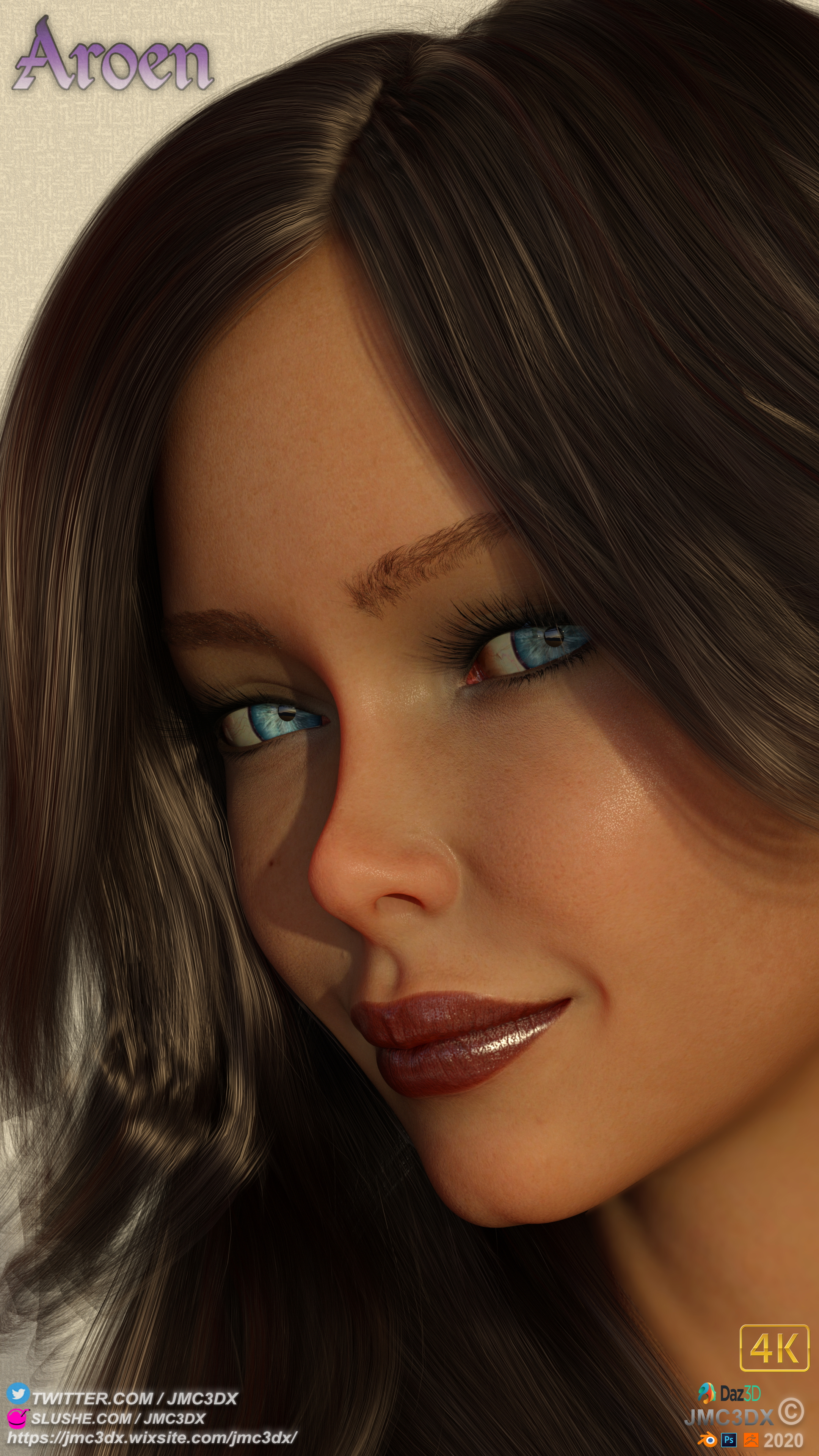 Aroen close up
